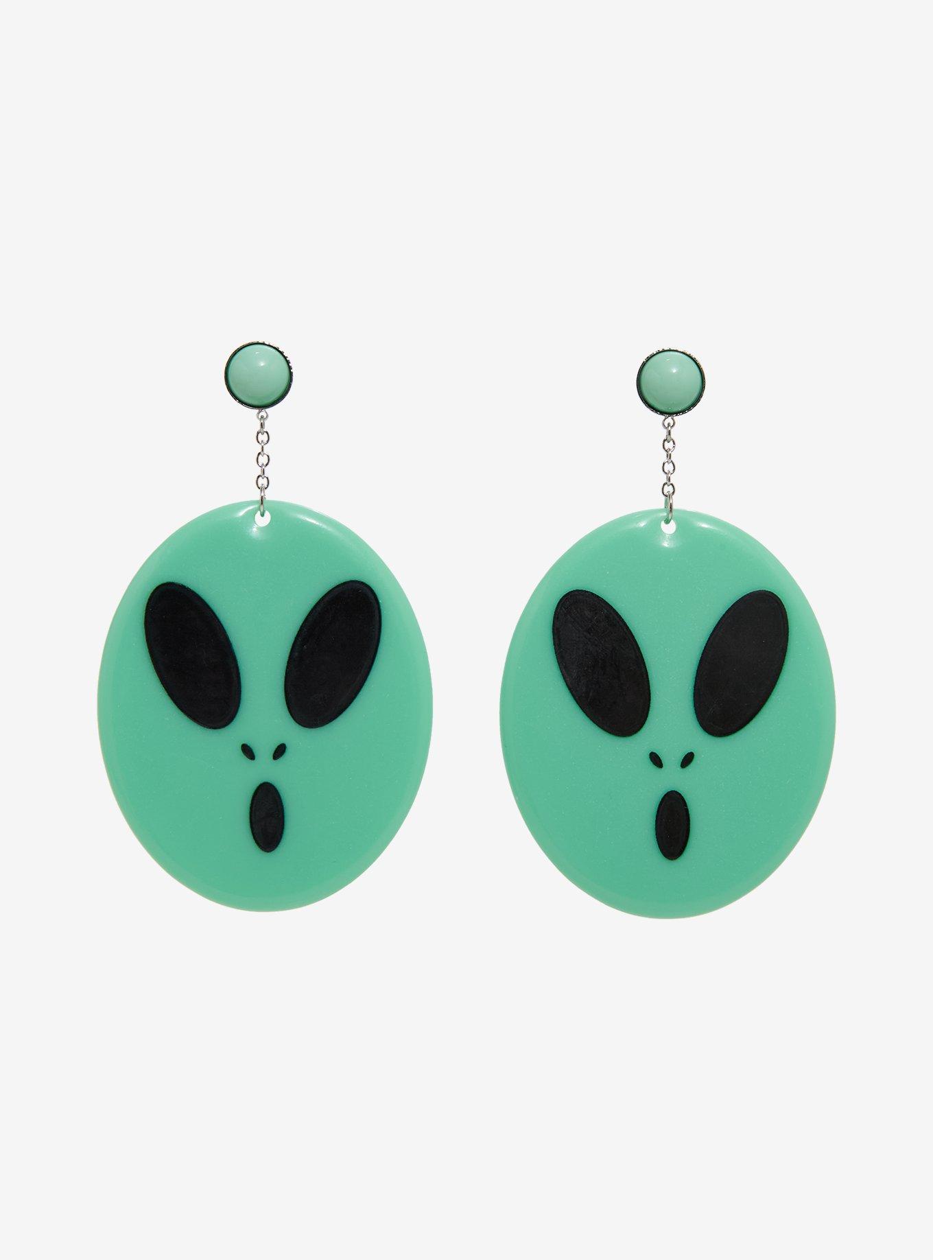 Dandadan Momo Alien Drop Earrings, , hi-res