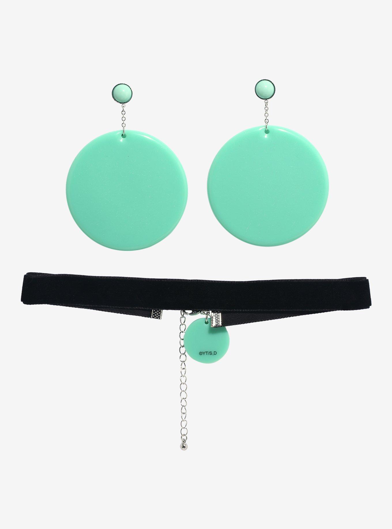 Dandadan Momo Replica Necklace & Earring Set, , hi-res