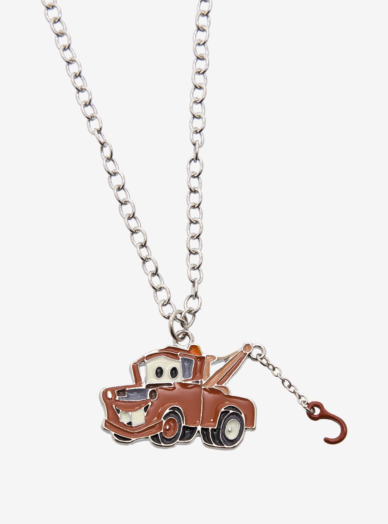 Disney Pixar Cars Duo Best Friend Necklace Set, , alternate