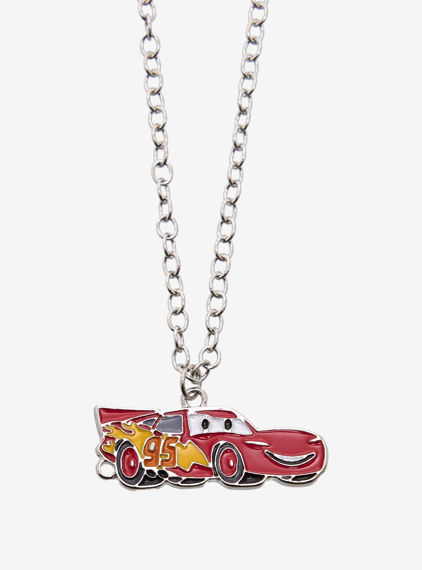 Disney Pixar Cars Duo Best Friend Necklace Set, , alternate