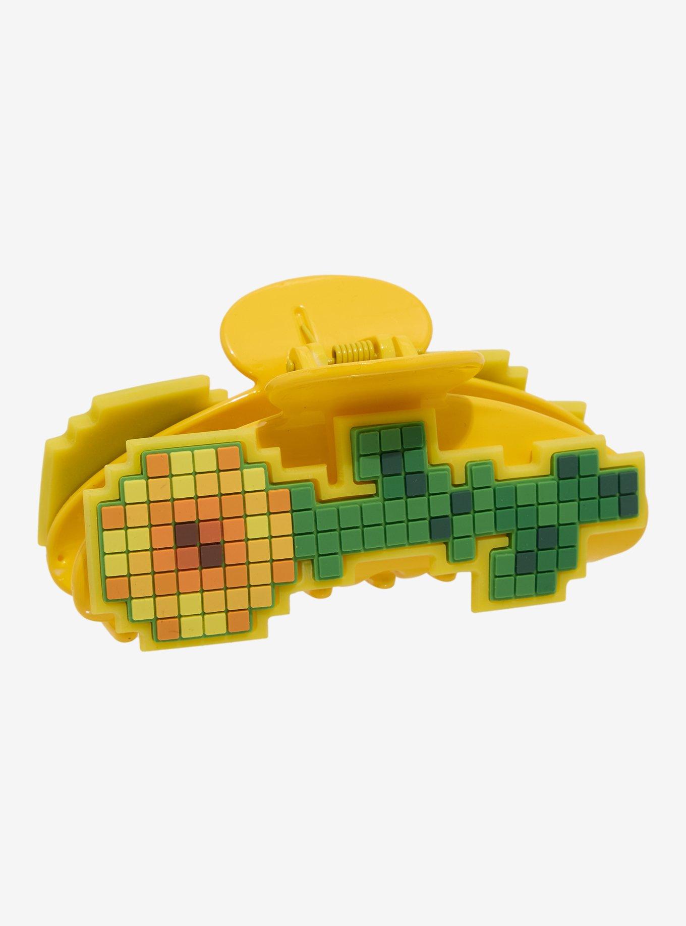 Minecraft Sunflower Figural Claw Hair Clip, , hi-res