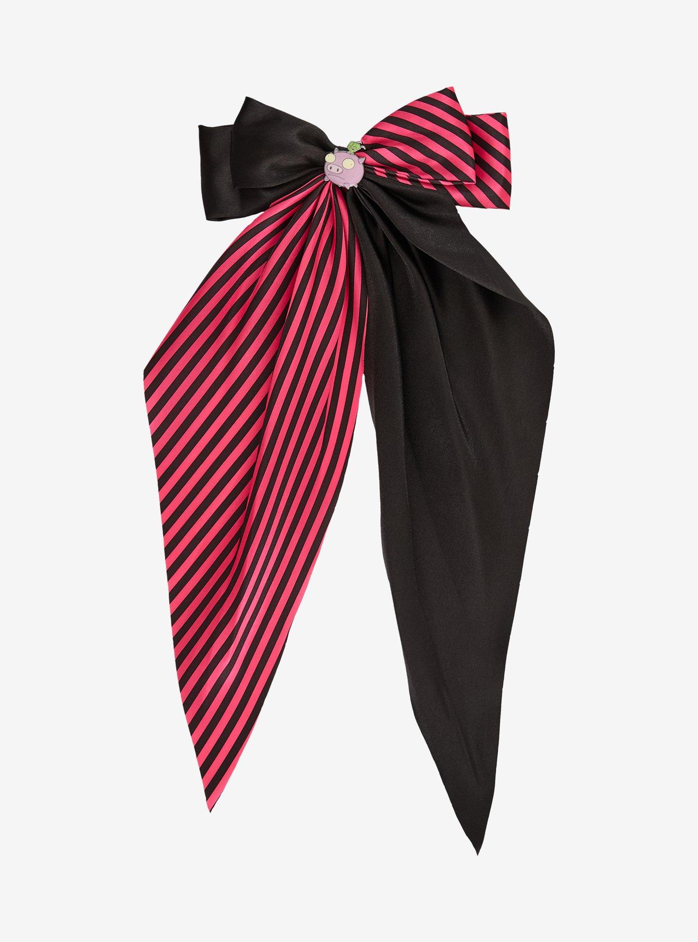 Invader Zim GIR & Pig Stripe Hair Bow, , alternate