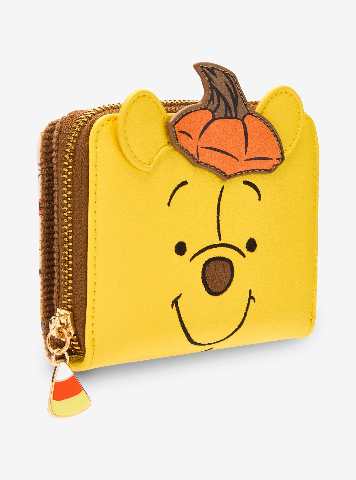 Disney Winnie the Pooh Pumpkin Pooh Bear Wallet, , hi-res