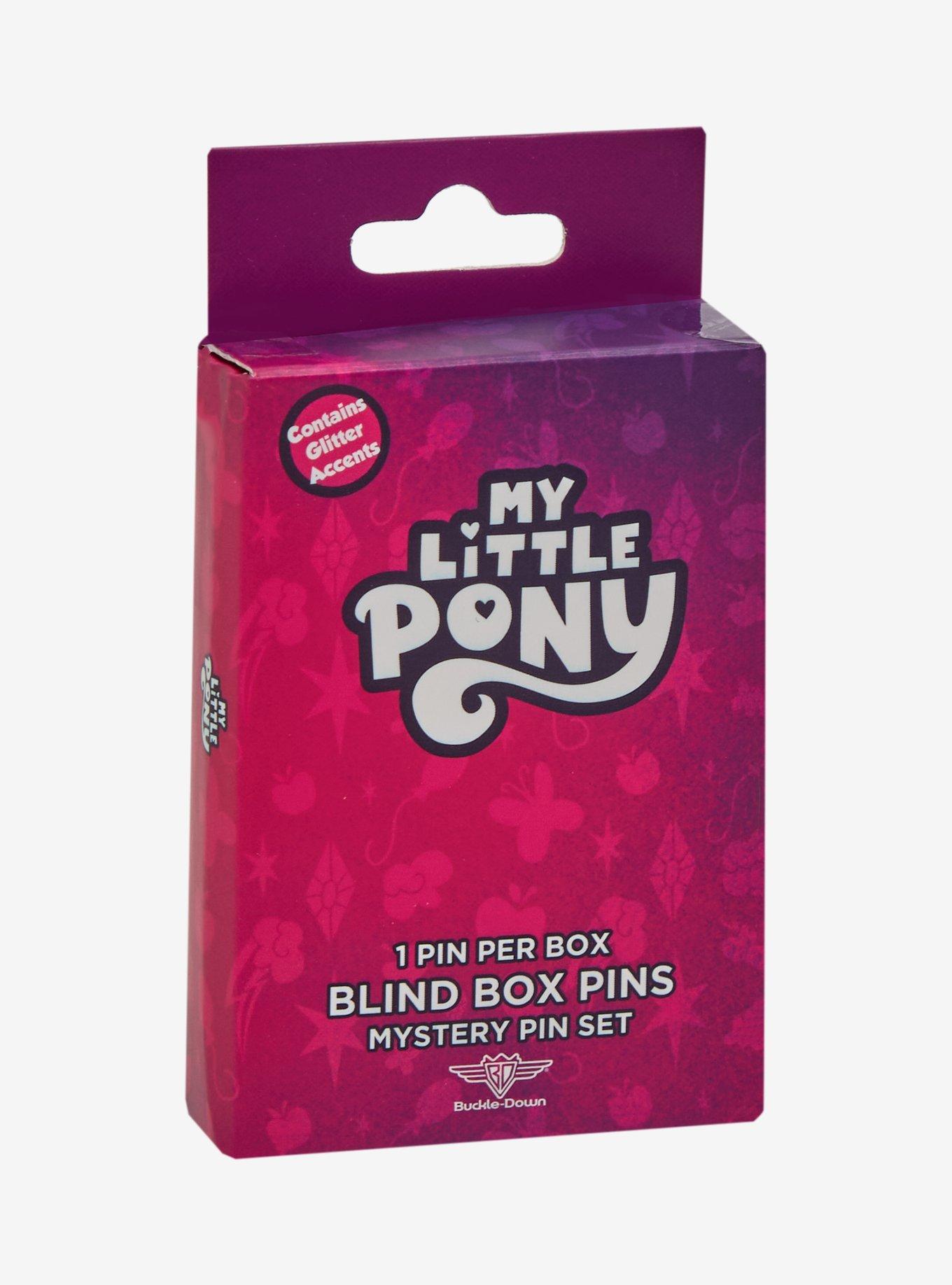 Buckle-Down My Little Pony Retro Glitter Blind Box Enamel Pin Hot Topic Exclusive, , hi-res