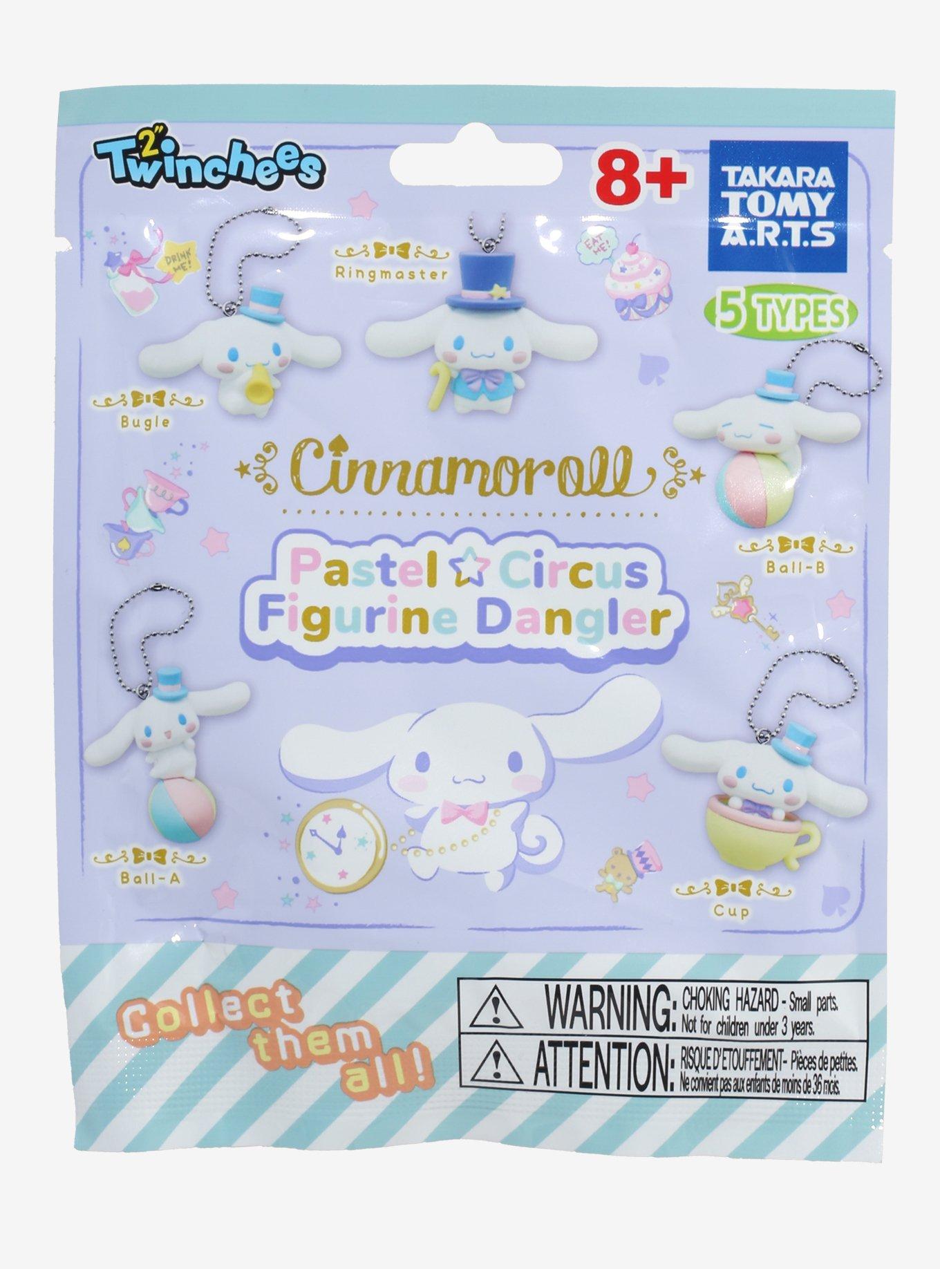 Twinchees Sanrio Cinnamoroll Pastel Circus Blind Bag Keychain, , hi-res