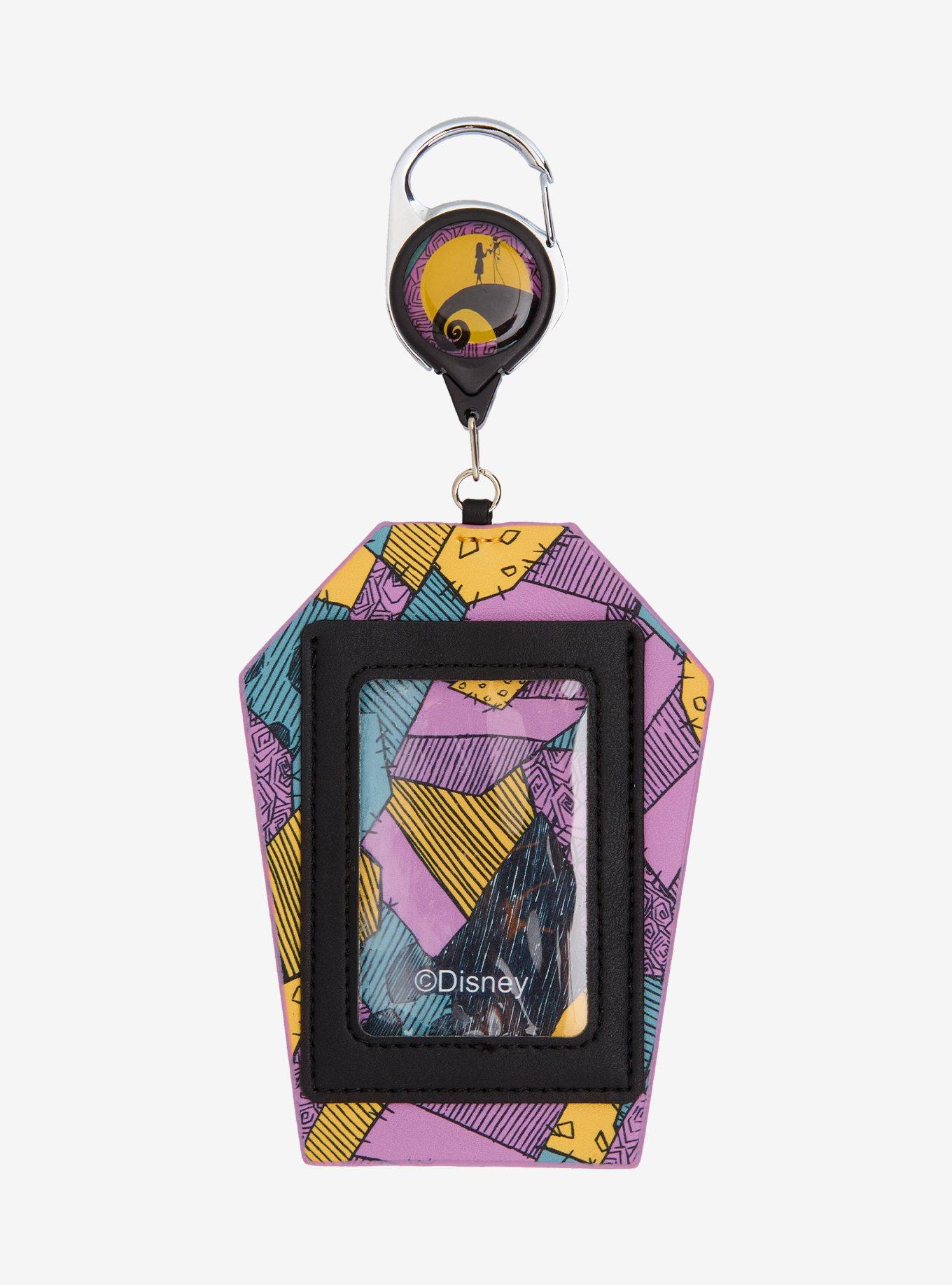 Disney The Nightmare Before Christmas Sally Pattern Coffin Retractable Lanyard - BoxLunch Exclusive, , hi-res
