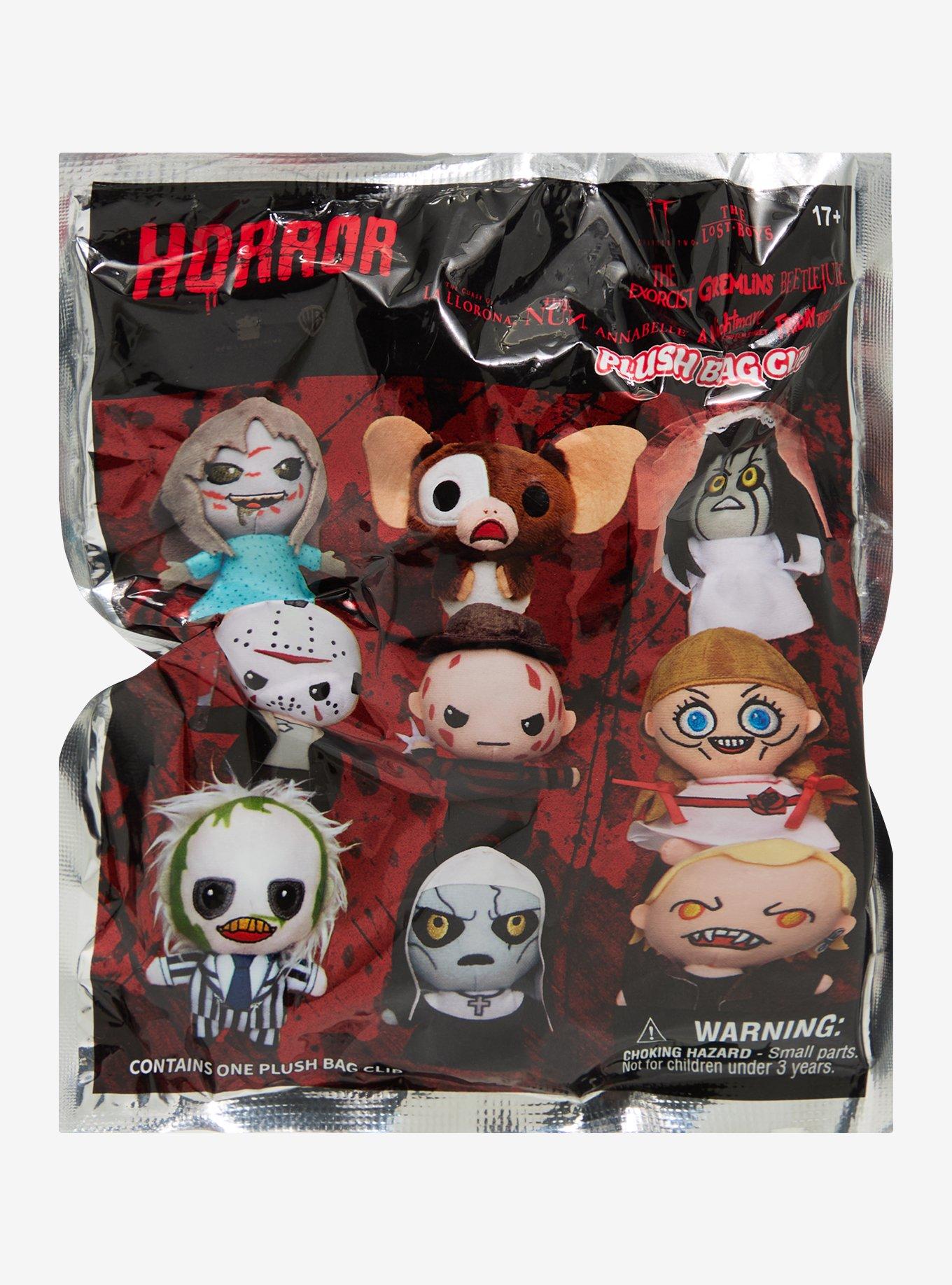 Horror Characters Blind Bag Plush Bag Clip - BoxLunch Exclusive, , alternate