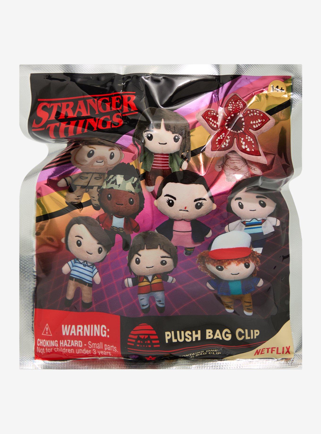 Stranger Things Characters Blind Bag Plush Bag Clip, , hi-res