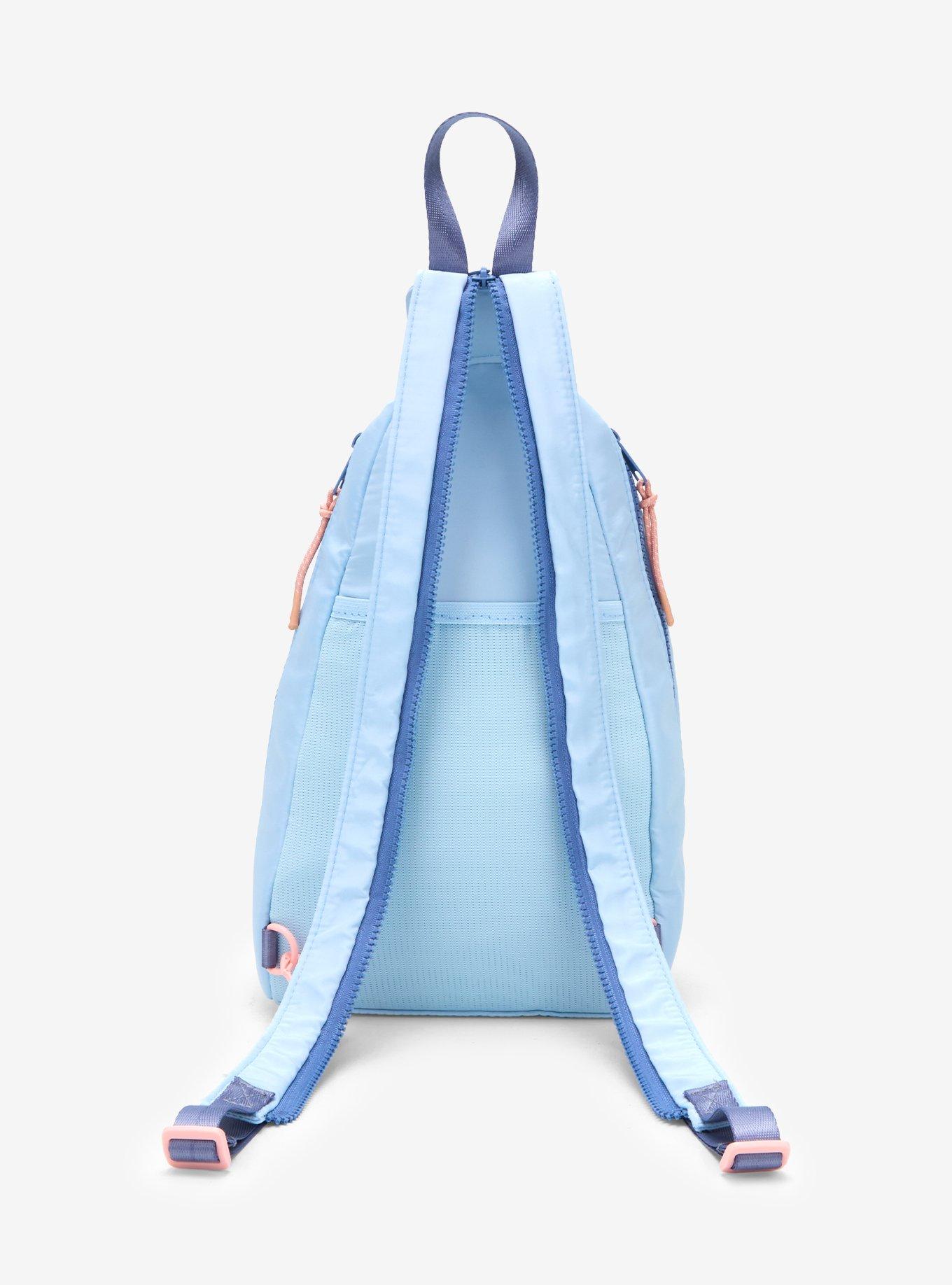Disney Stitch Pastel Blue Convertible Sling Bag, , alternate
