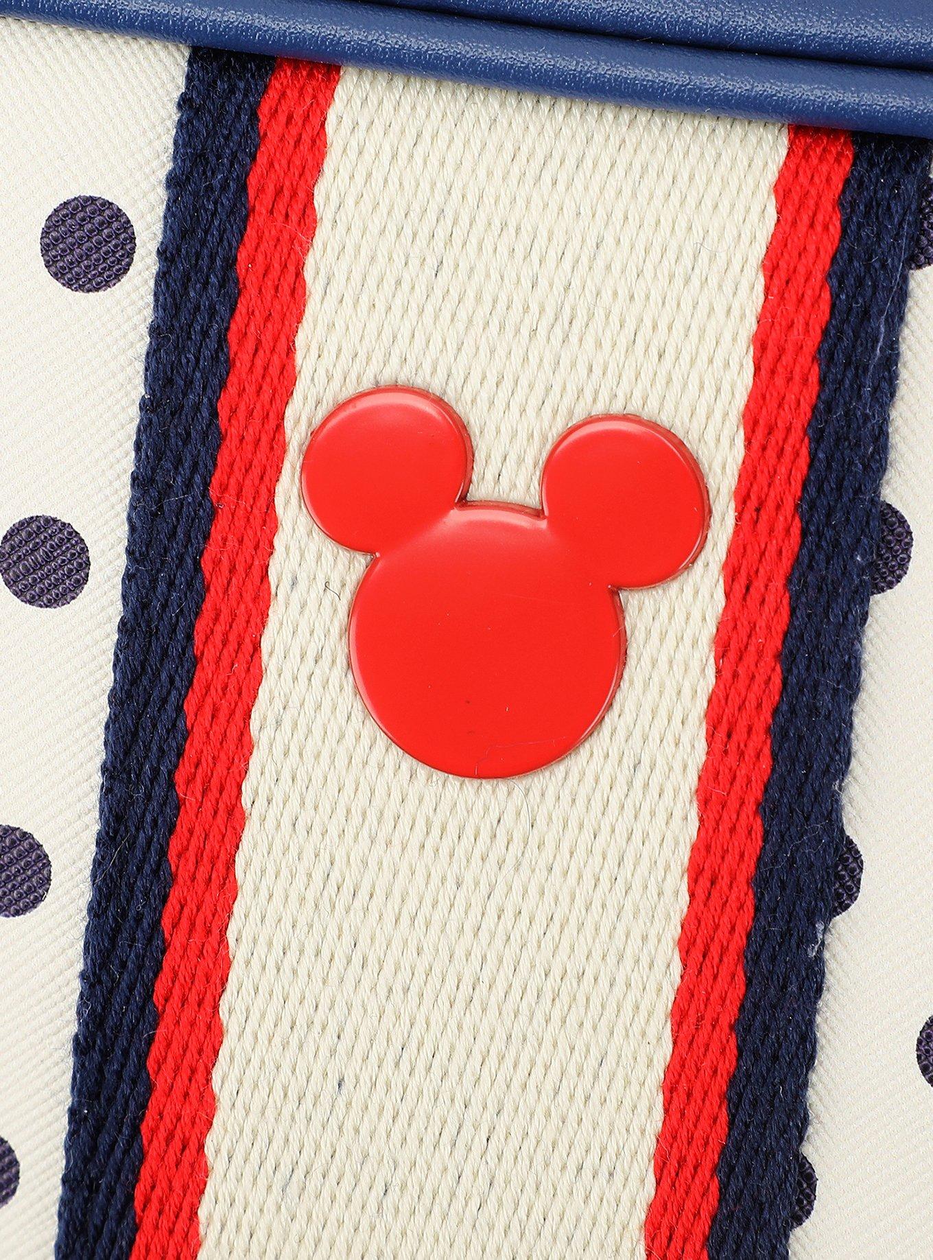 Disney Mickey Mouse Polka Dot Crossbody Bag, , alternate