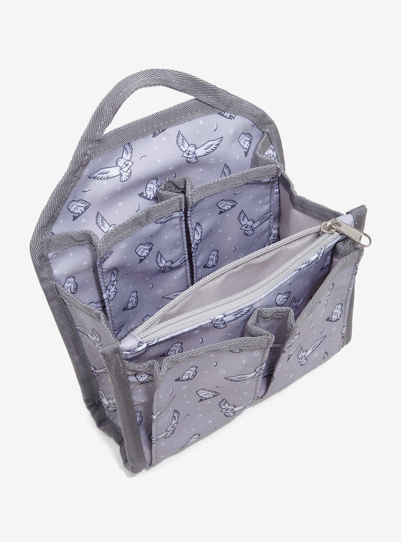 Harry Potter Hedwig Allover Print Mini Backpack Organizer, , alternate
