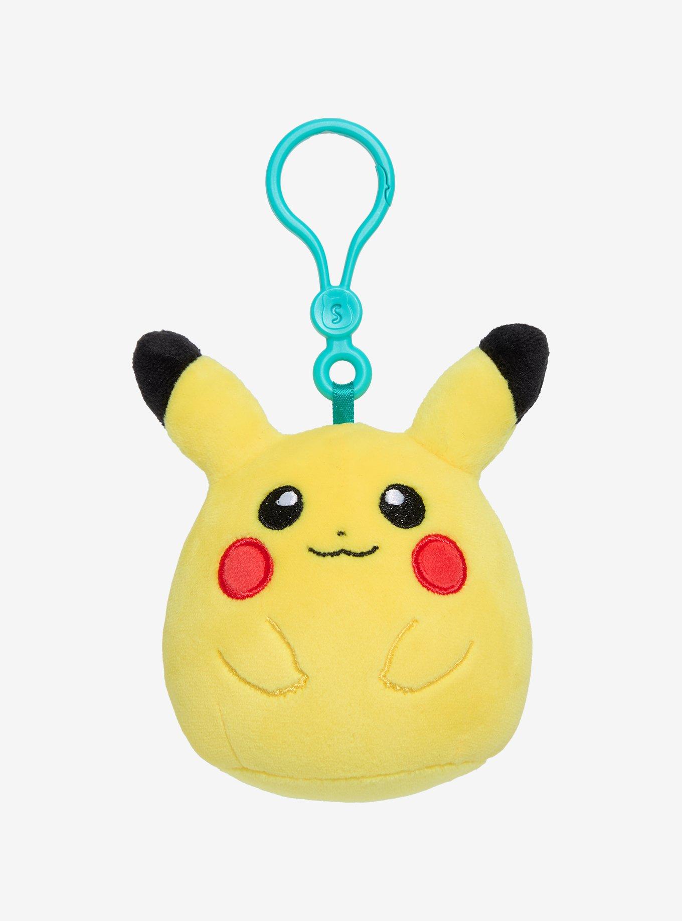 Squishmallows Pokémon Pikachu Plush Bag Clip, , hi-res