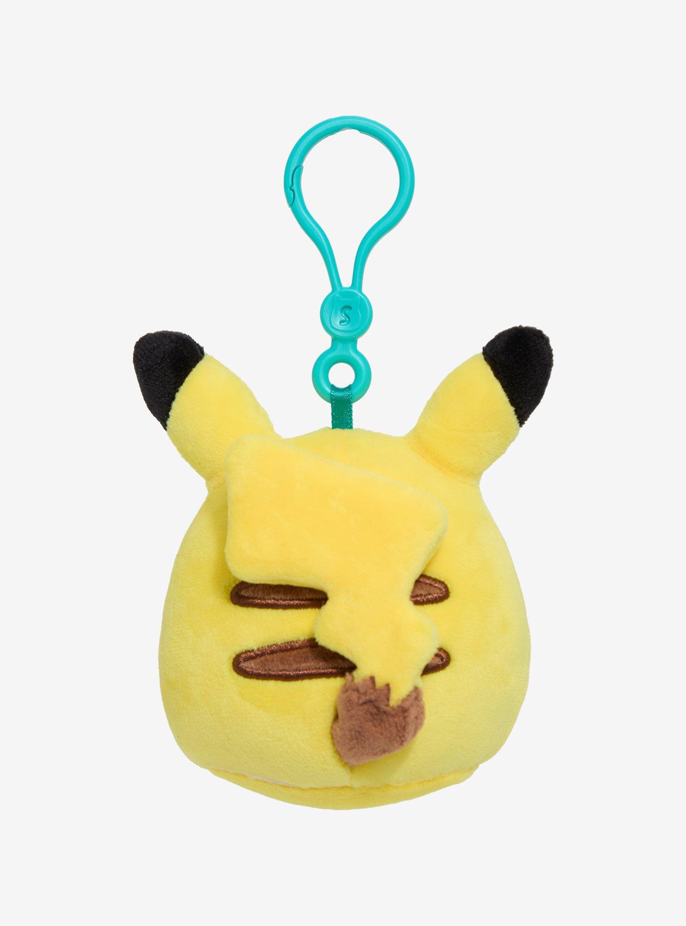 Squishmallows Pok&eacute;mon Pikachu Plush Bag Clip, , alternate