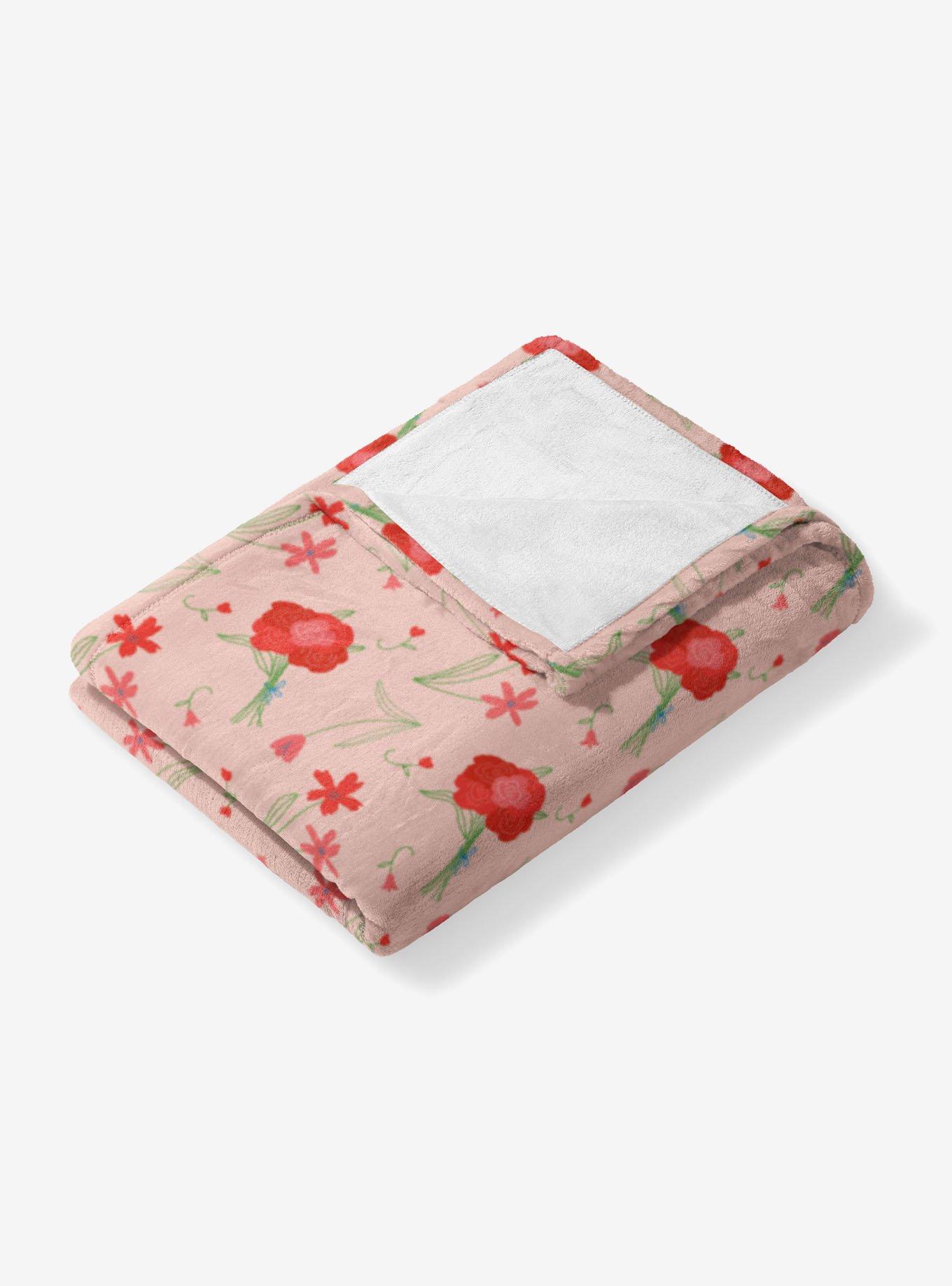 Flowers 50x60" Silk Touch Throw Blanket, , alternate