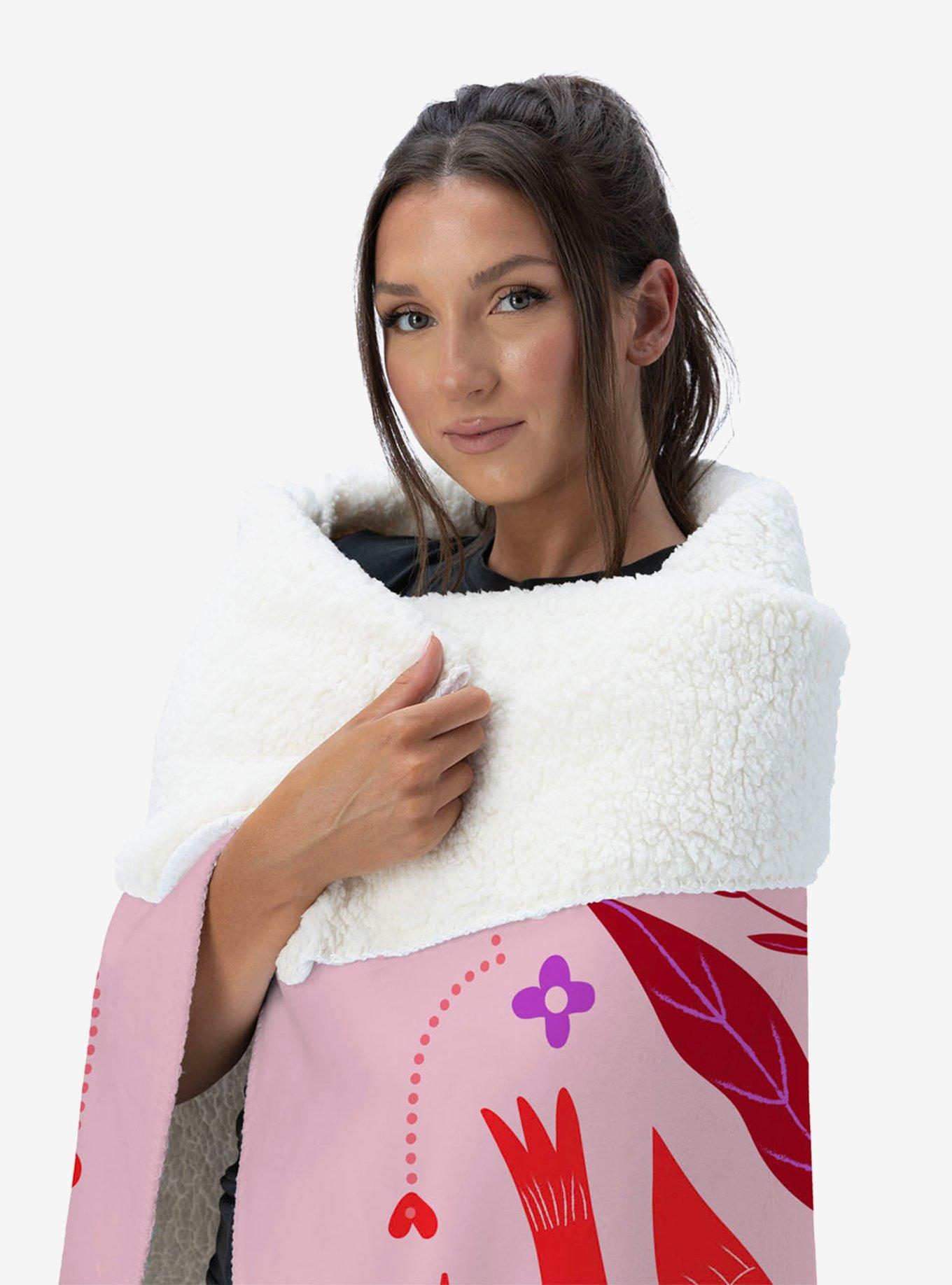 Flying Birds Silk Touch Sherpa Throw Blanket, , alternate