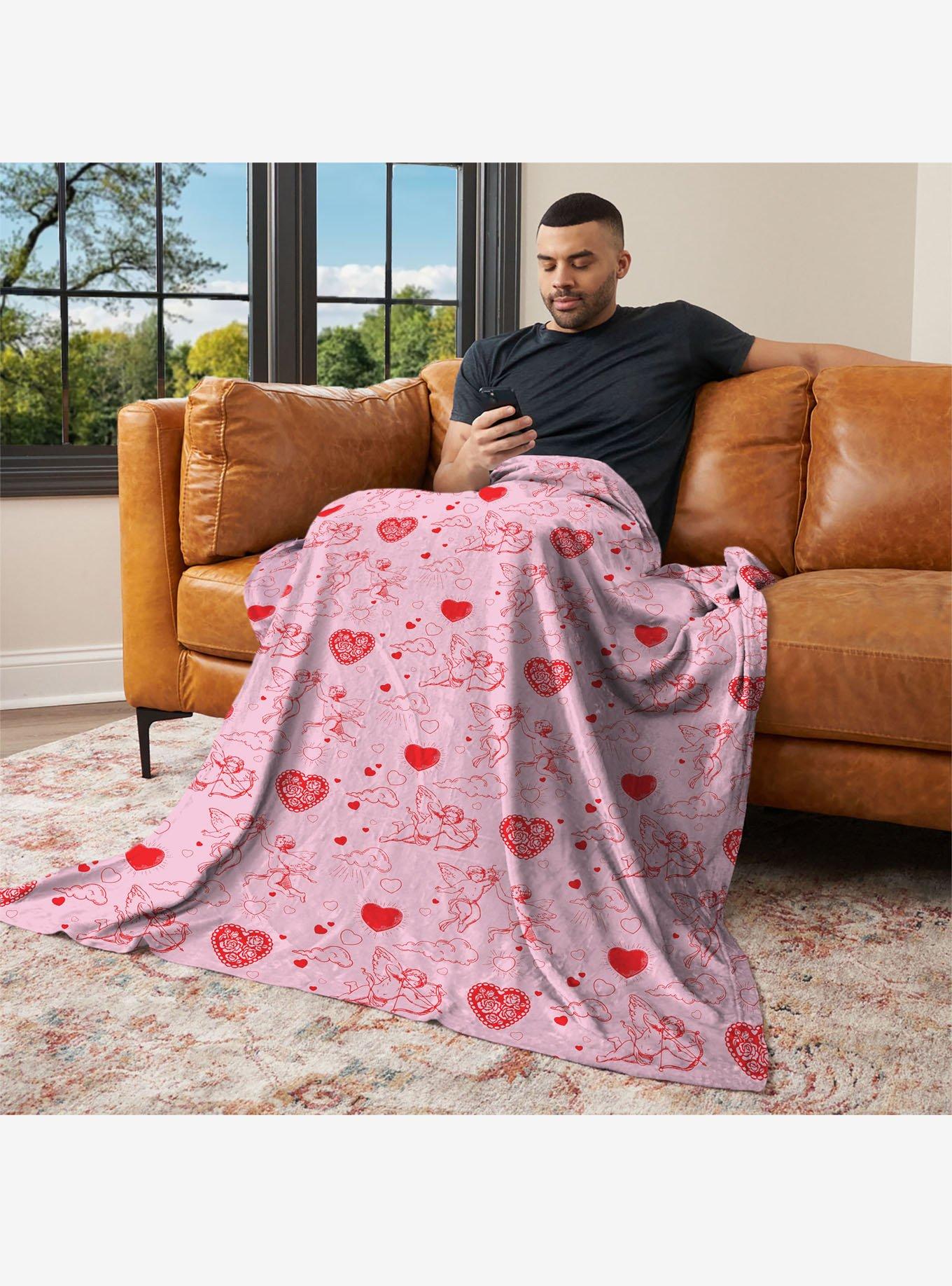 Cupid 60x80" Silk Touch Throw Blanket, , alternate