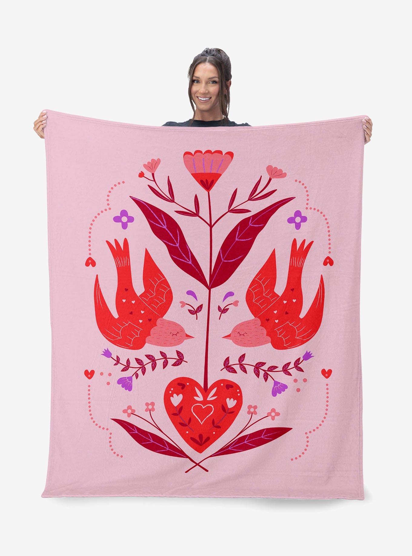 Flying Birds 60x80" Silk Touch Throw Blanket, , hi-res