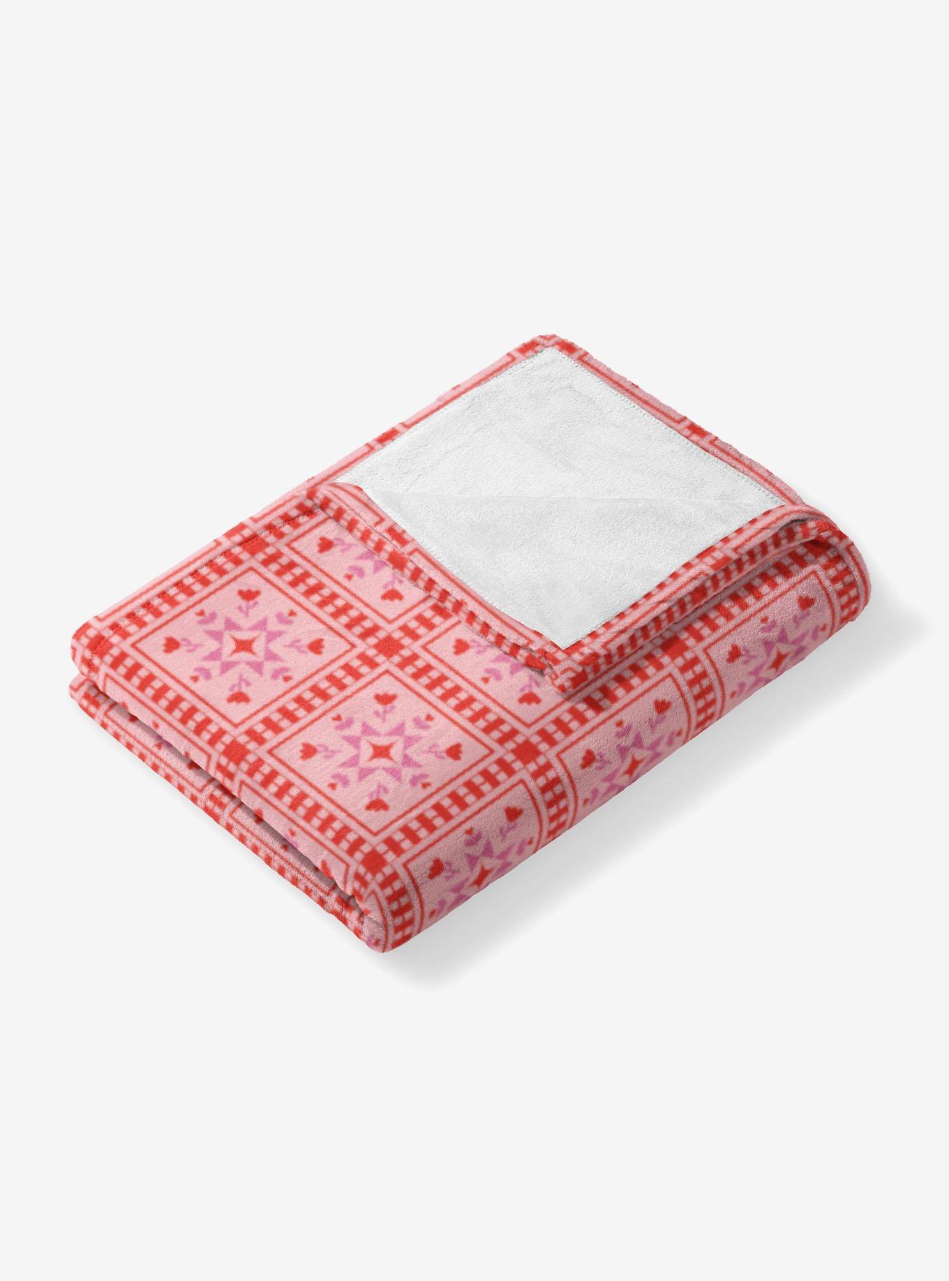 Quilted 60x80" Silk Touch Throw Blanket, , alternate