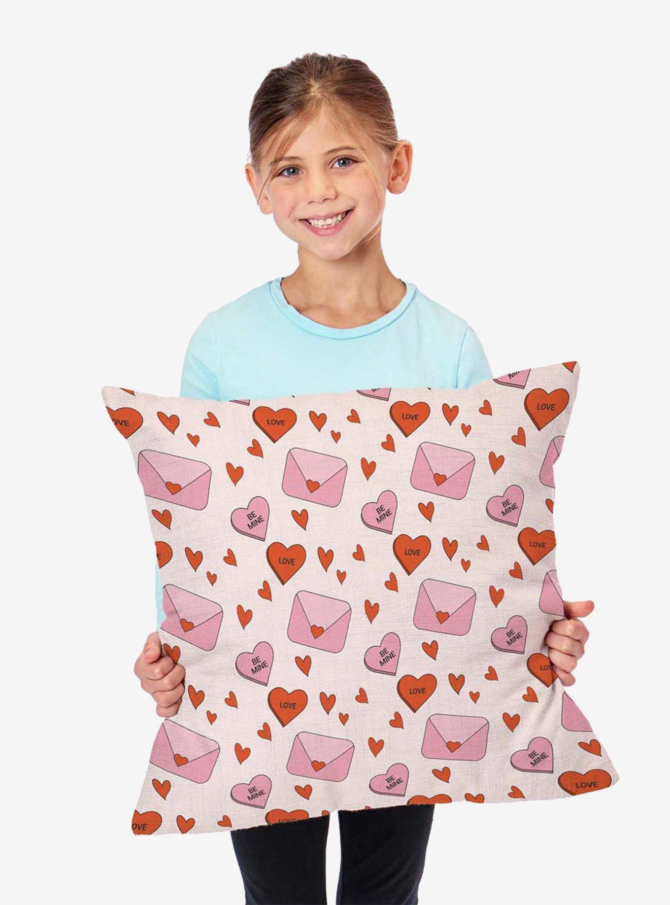 Send My Love Throw Pillow, , alternate