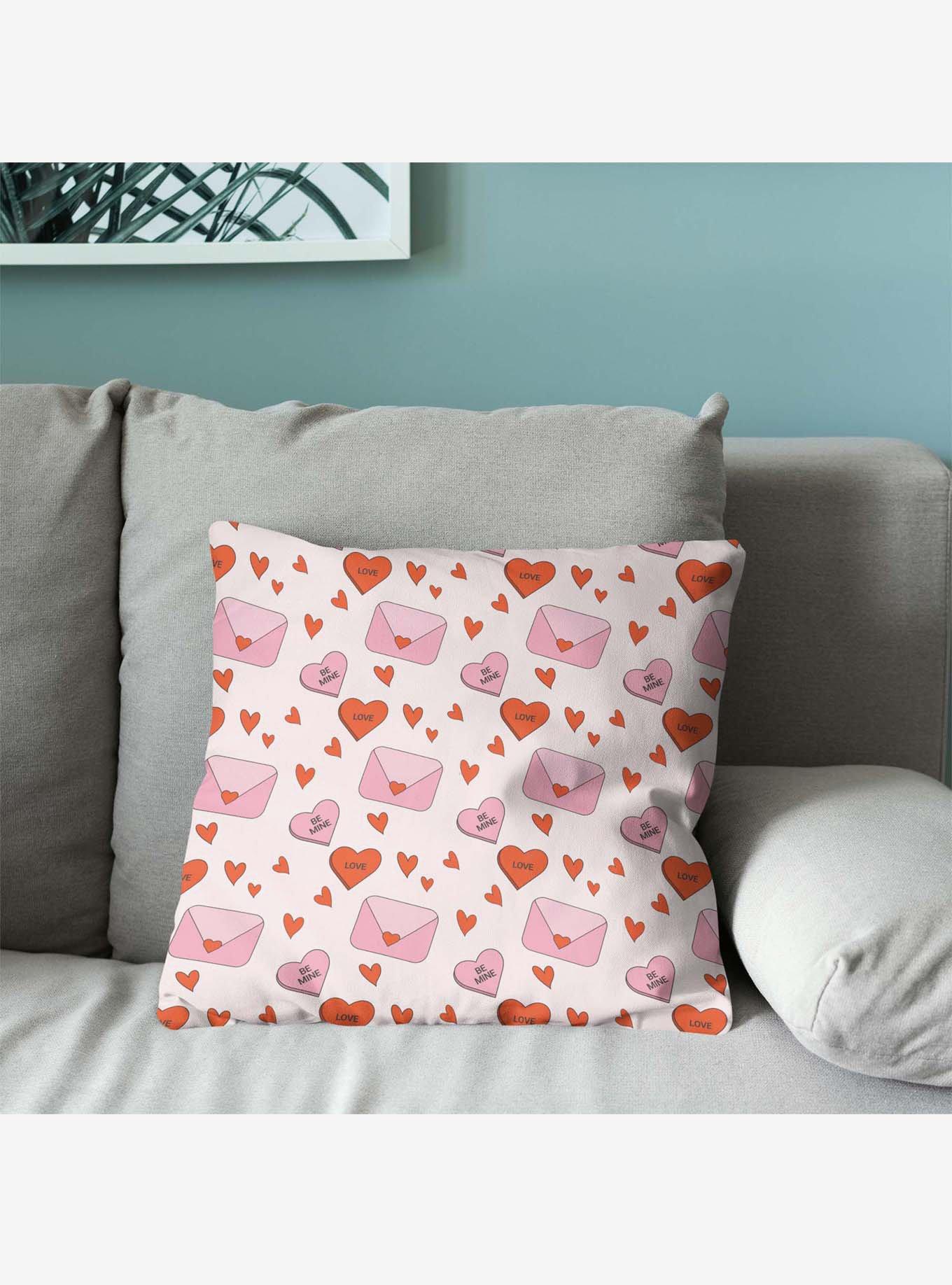Send My Love Throw Pillow, , alternate
