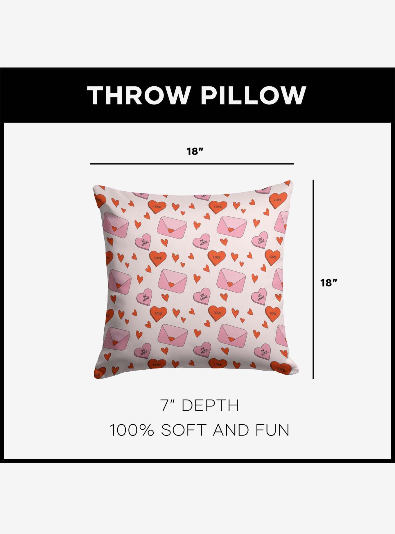 Send My Love Throw Pillow, , alternate