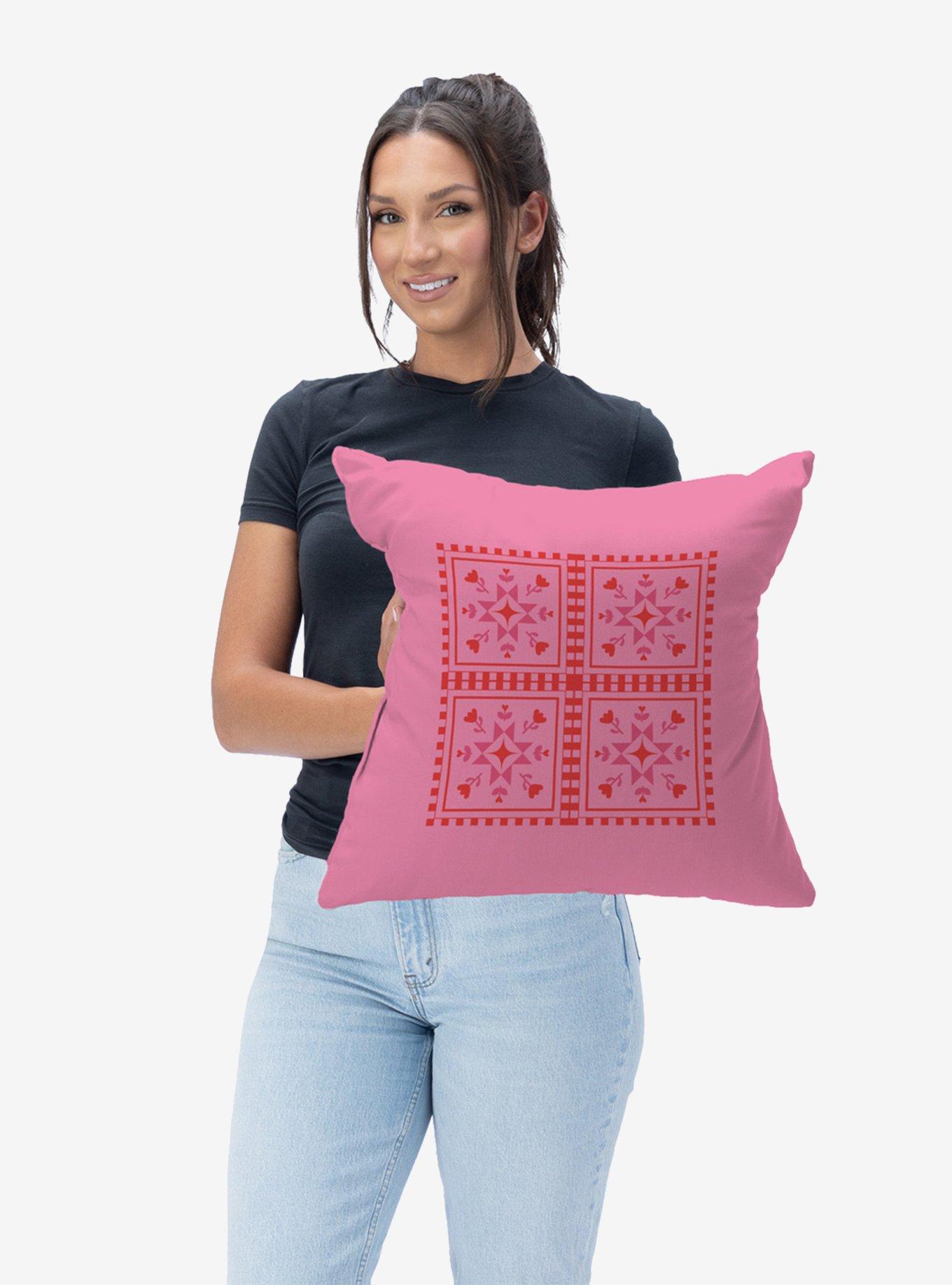 Quilted Throw Pillow, , hi-res