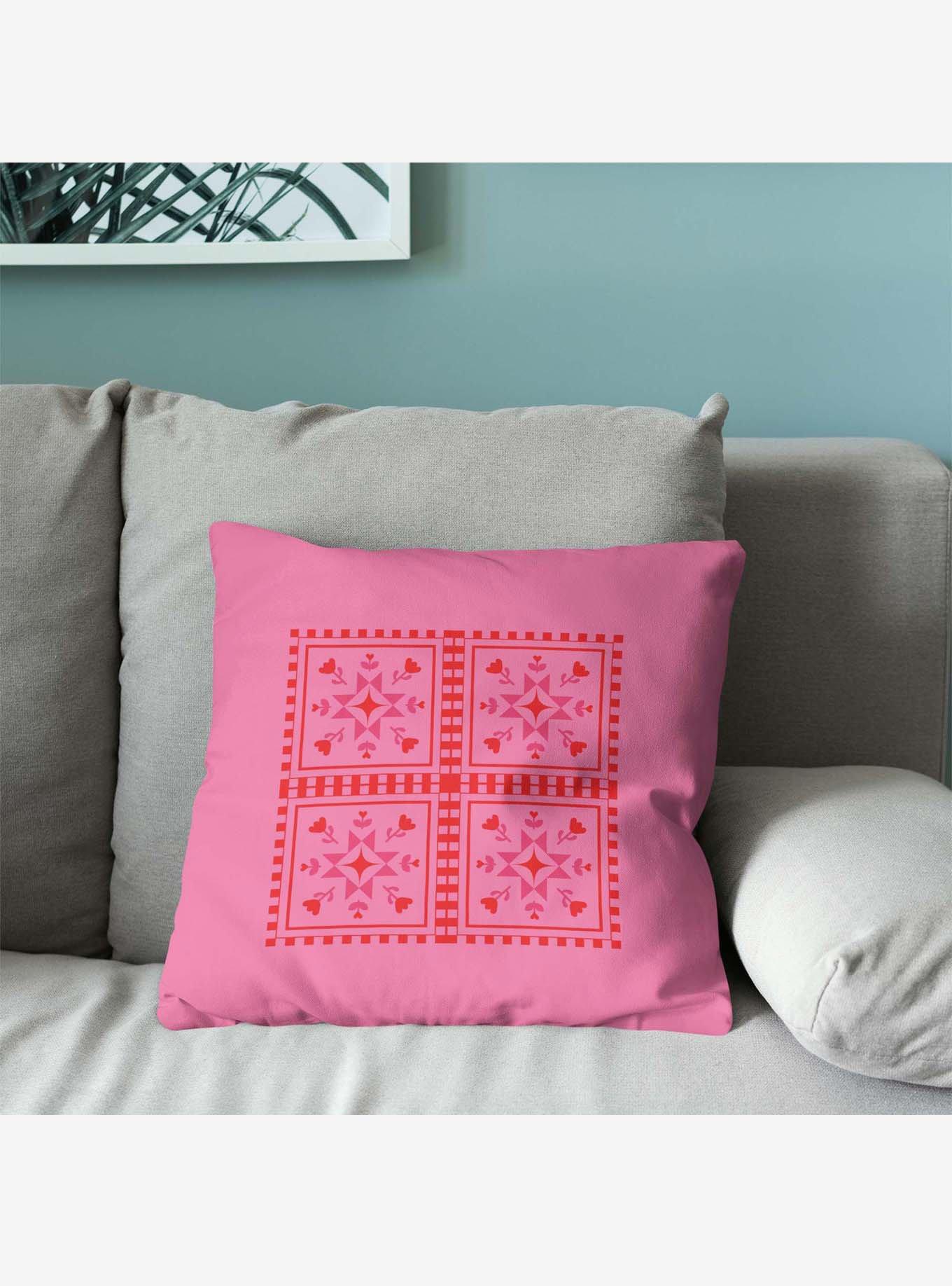 Quilted Throw Pillow, , alternate