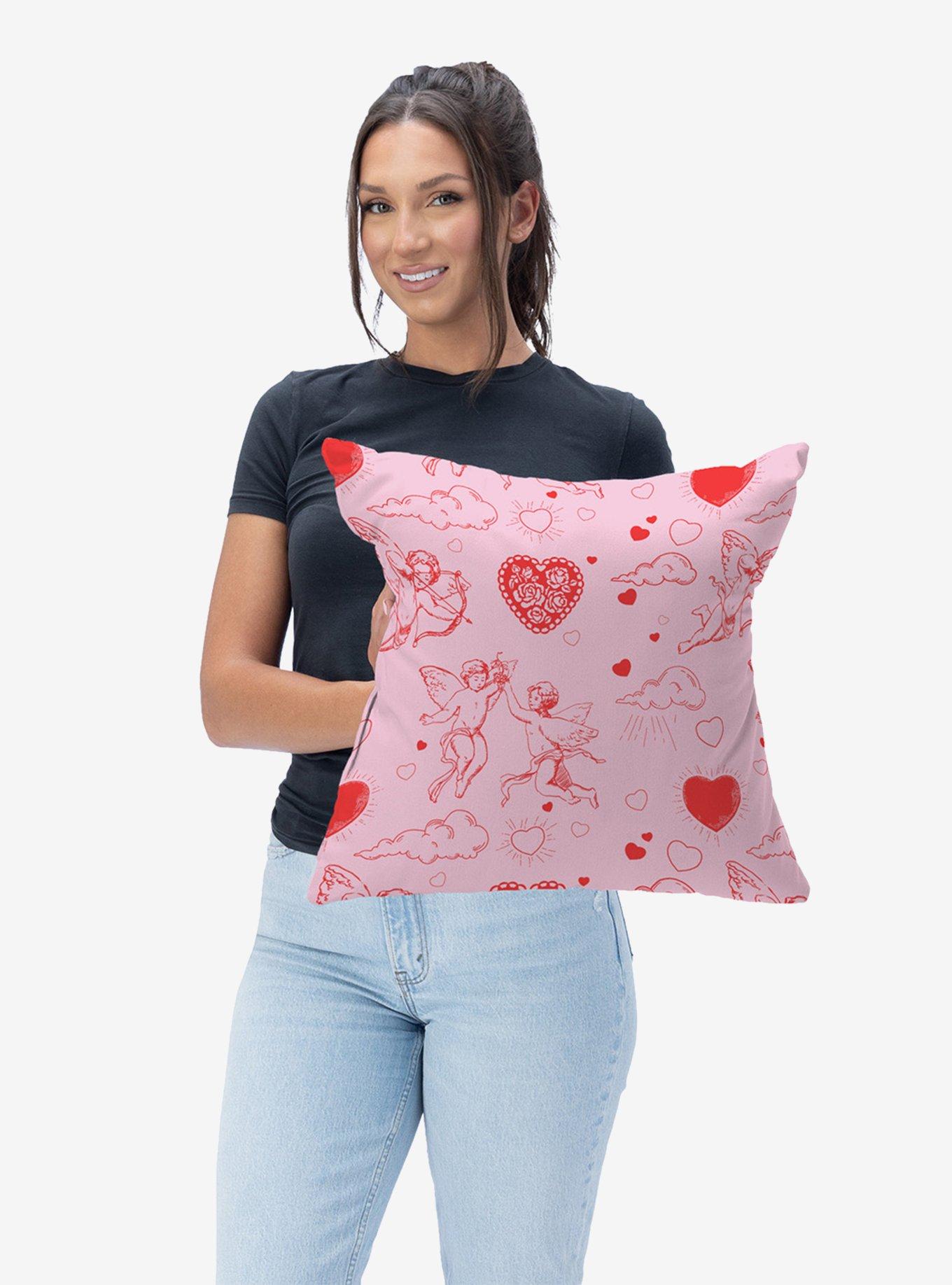 Cupid Throw Pillow, , hi-res