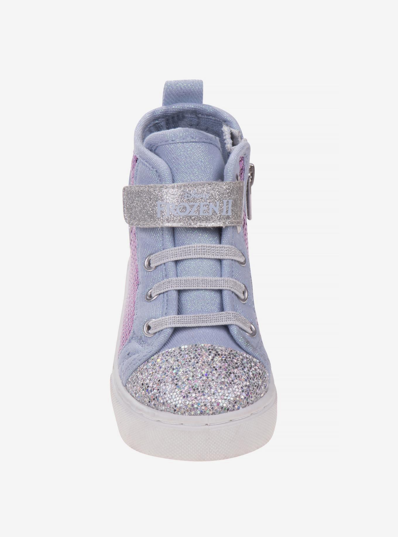 Disney Frozen Anna and Elsa Toddler & Youth Canvas Sneakers, PURPLE, alternate
