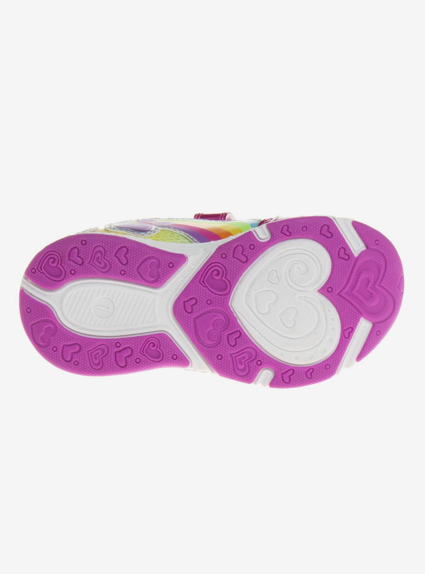 Paw Patrol Skye and Everest Hook & Loop Toddler & Girls Light Up Sneakers, PINK, alternate