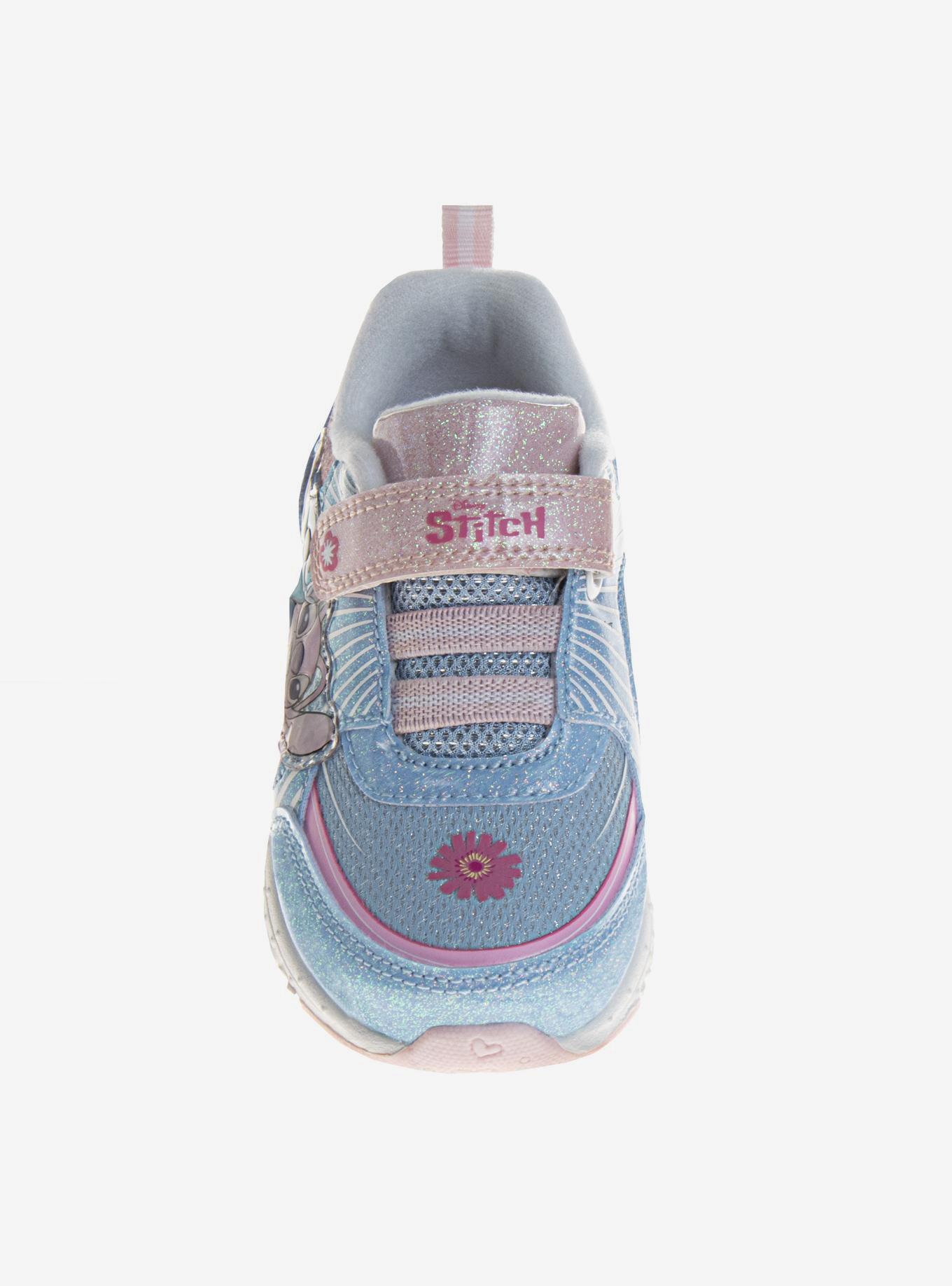 Disney Lilo & Stitch Angel and Stitch Toddler & Girls Light Up Sneakers, PINK, alternate