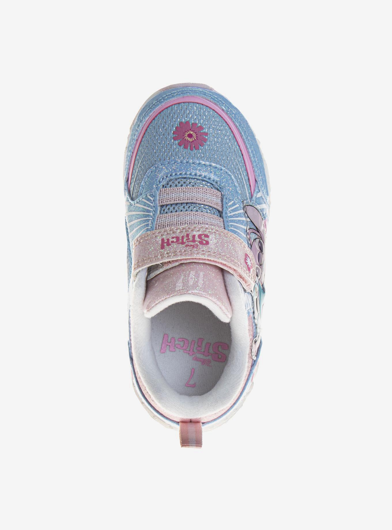 Disney Lilo & Stitch Angel and Stitch Toddler & Girls Light Up Sneakers, PINK, alternate