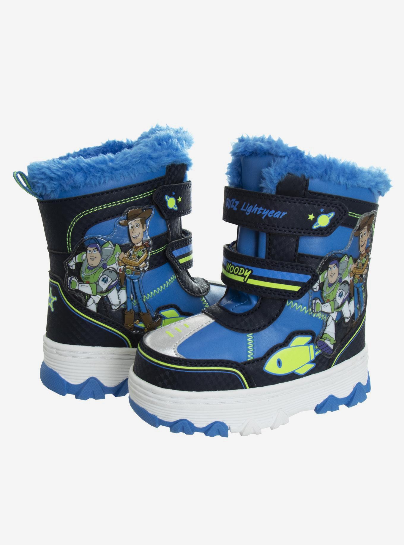 Disney Pixar Toy Story Toddler & Boys Snow Boots, BLUE, alternate