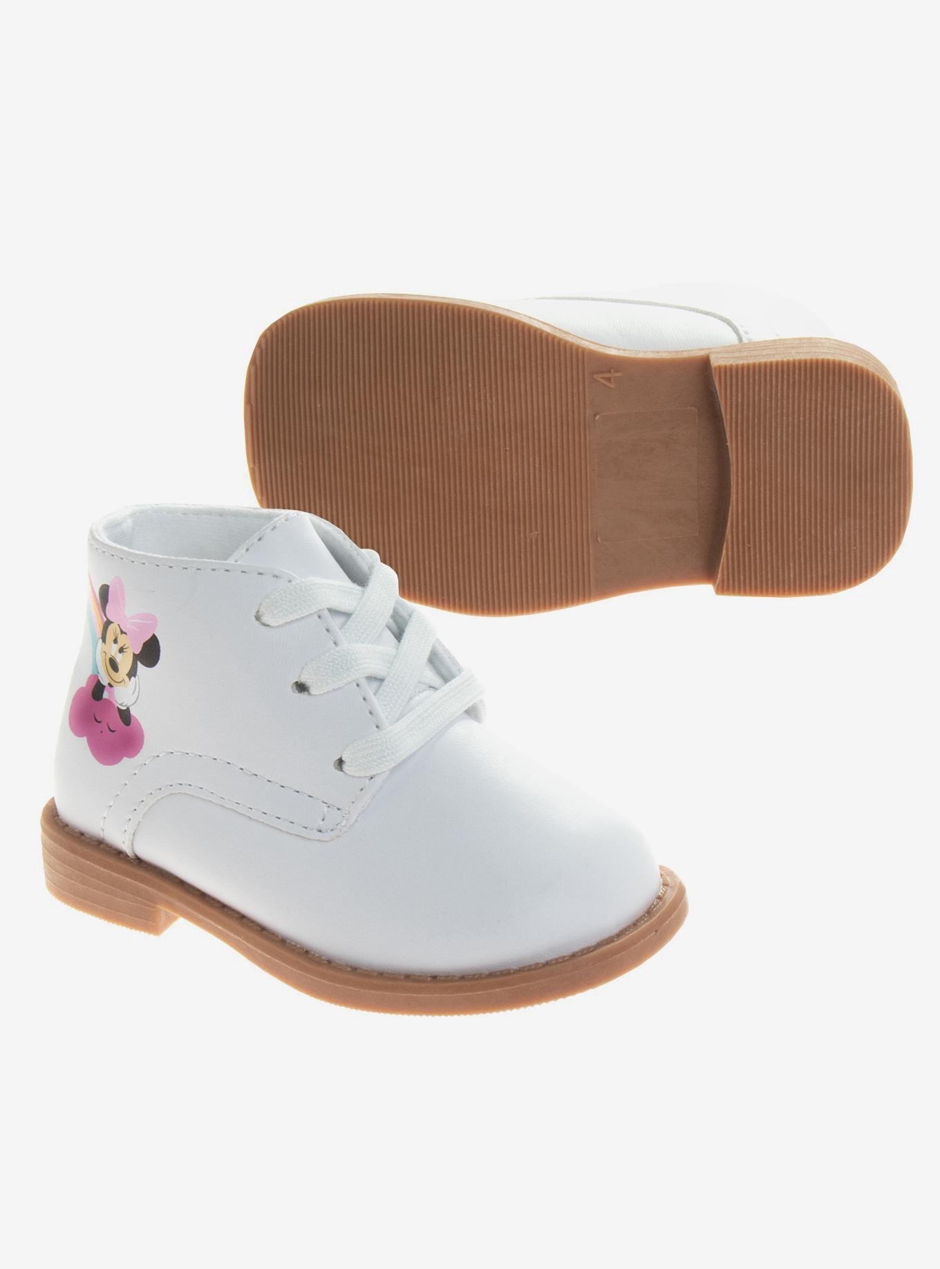 Disney Minnie Mouse Infant Lace-Up Walking Shoes, , hi-res