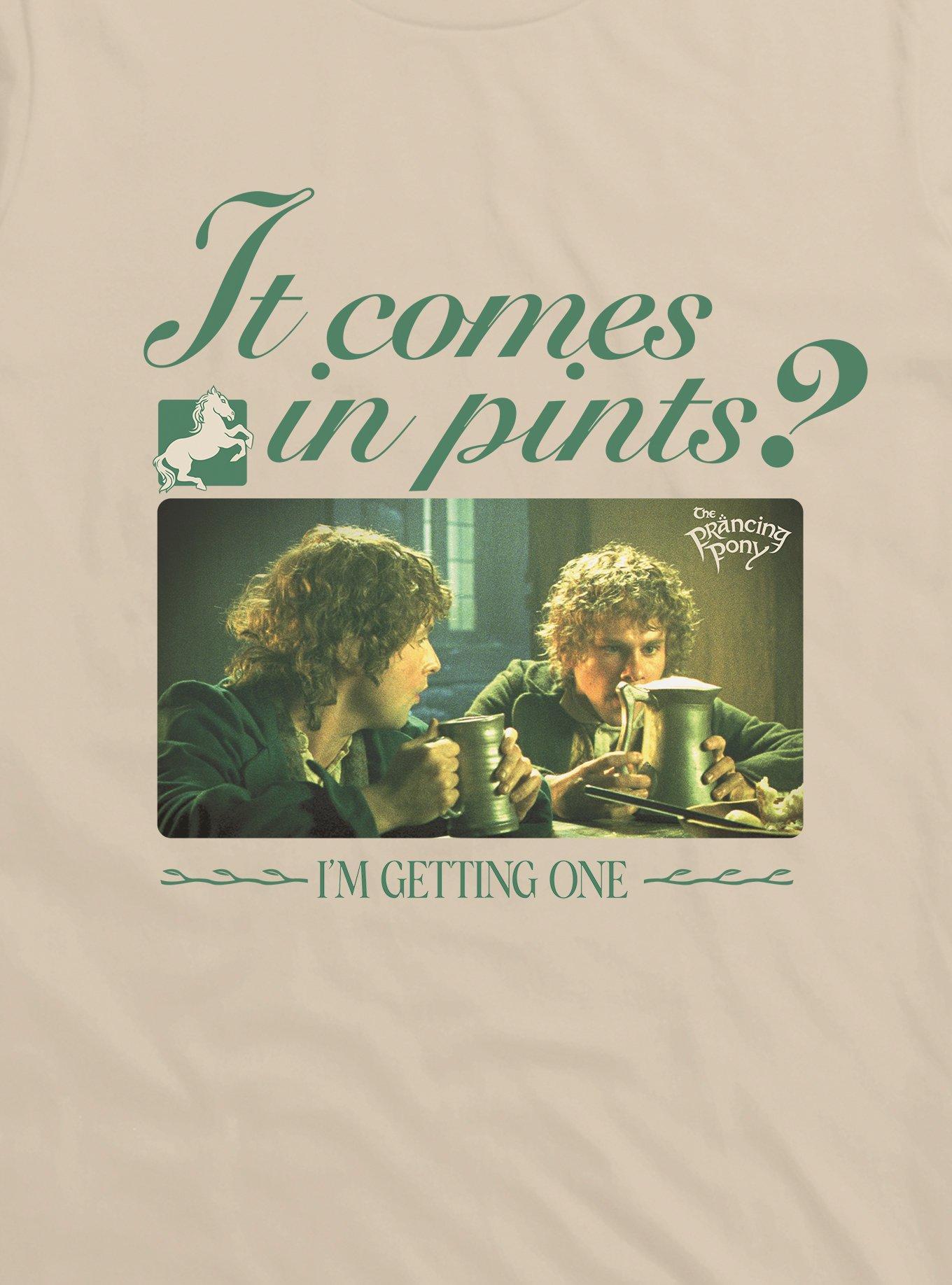 The Lord Of The Rings It Comes In Pints? T-Shirt, , hi-res
