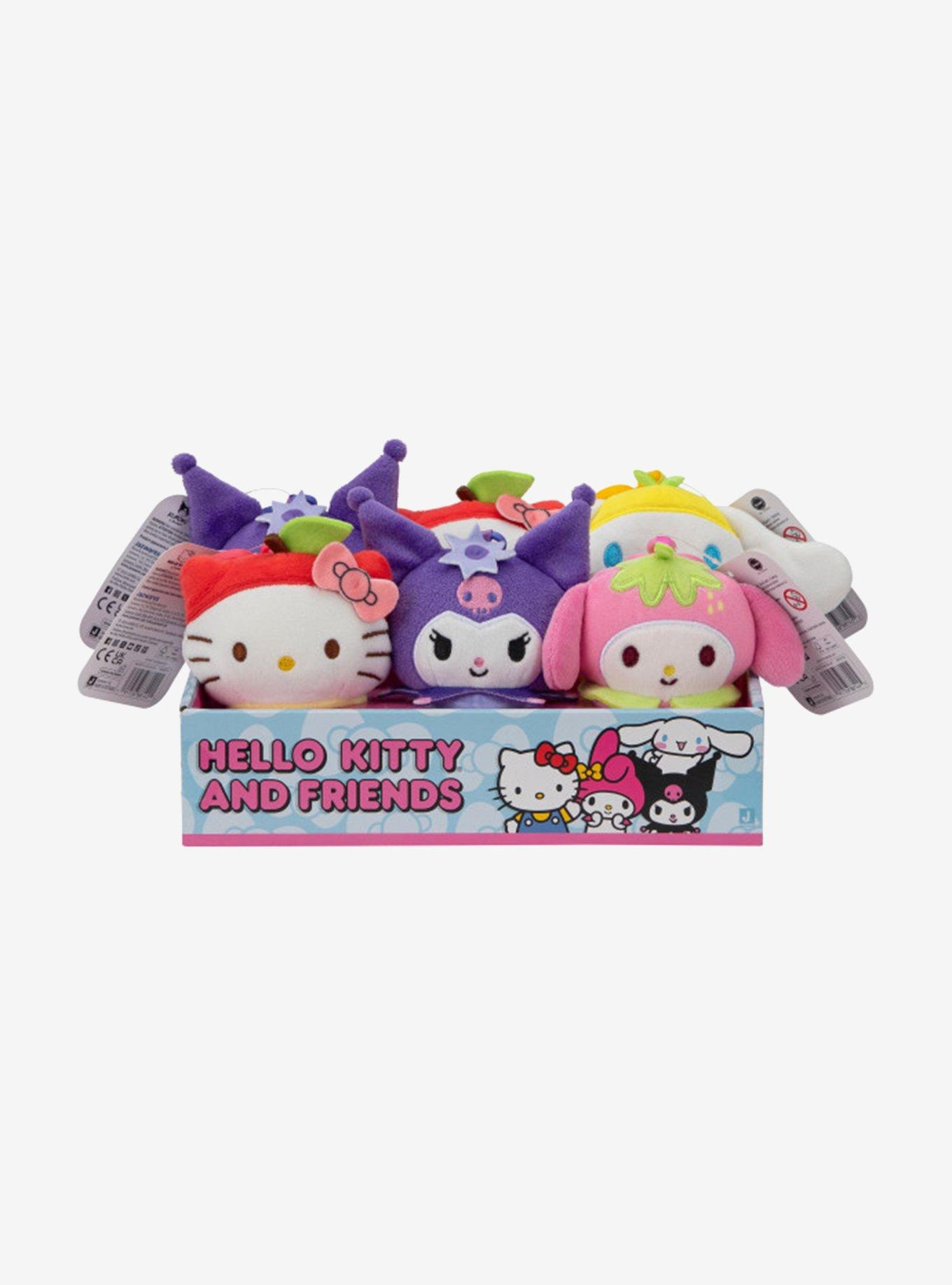 Hello Kitty And Friends Fruit Assorted Blind Plush Bag Charm, , hi-res