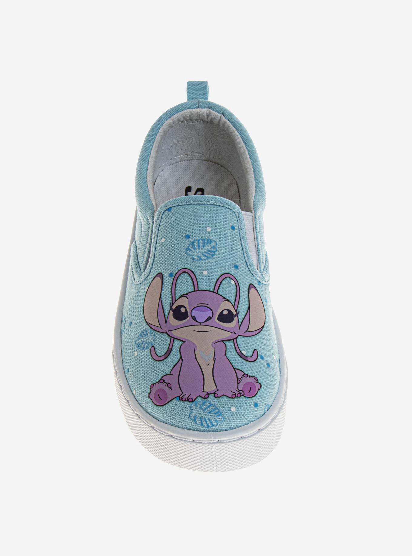 Disney Lilo & Stitch Angel and Stitch Little Kids & Big Kids Canvas Sneakers, BLUE, alternate