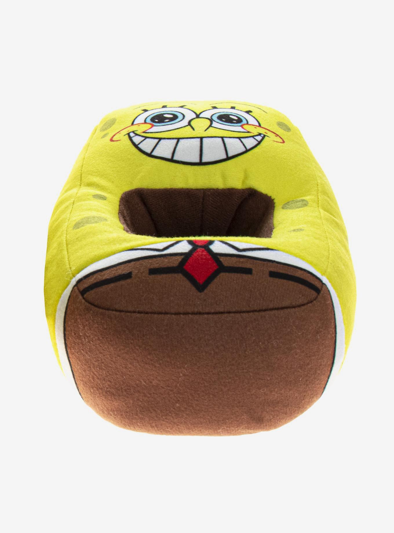 SpongeBob SquarePants Little Kids Dual Sizes Slippers, BRIGHT YELLOW, alternate
