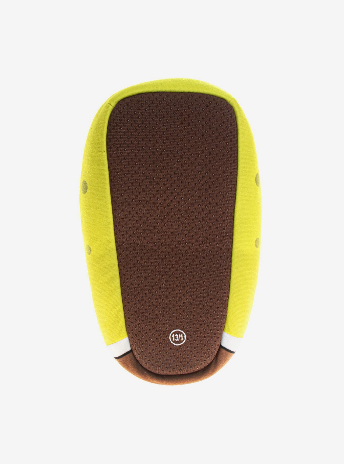 SpongeBob SquarePants Little Kids Dual Sizes Slippers, BRIGHT YELLOW, alternate