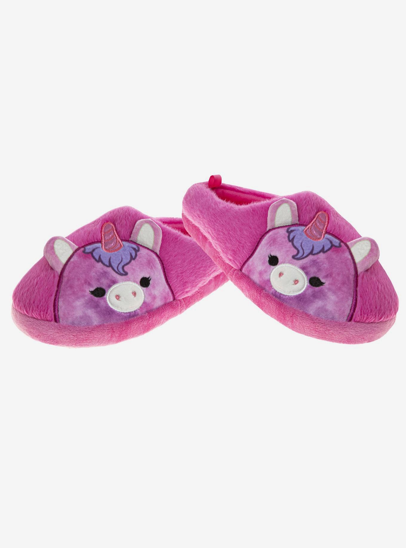 Squishmallows Lola The Unicorn Girls Slippers, PINK, alternate