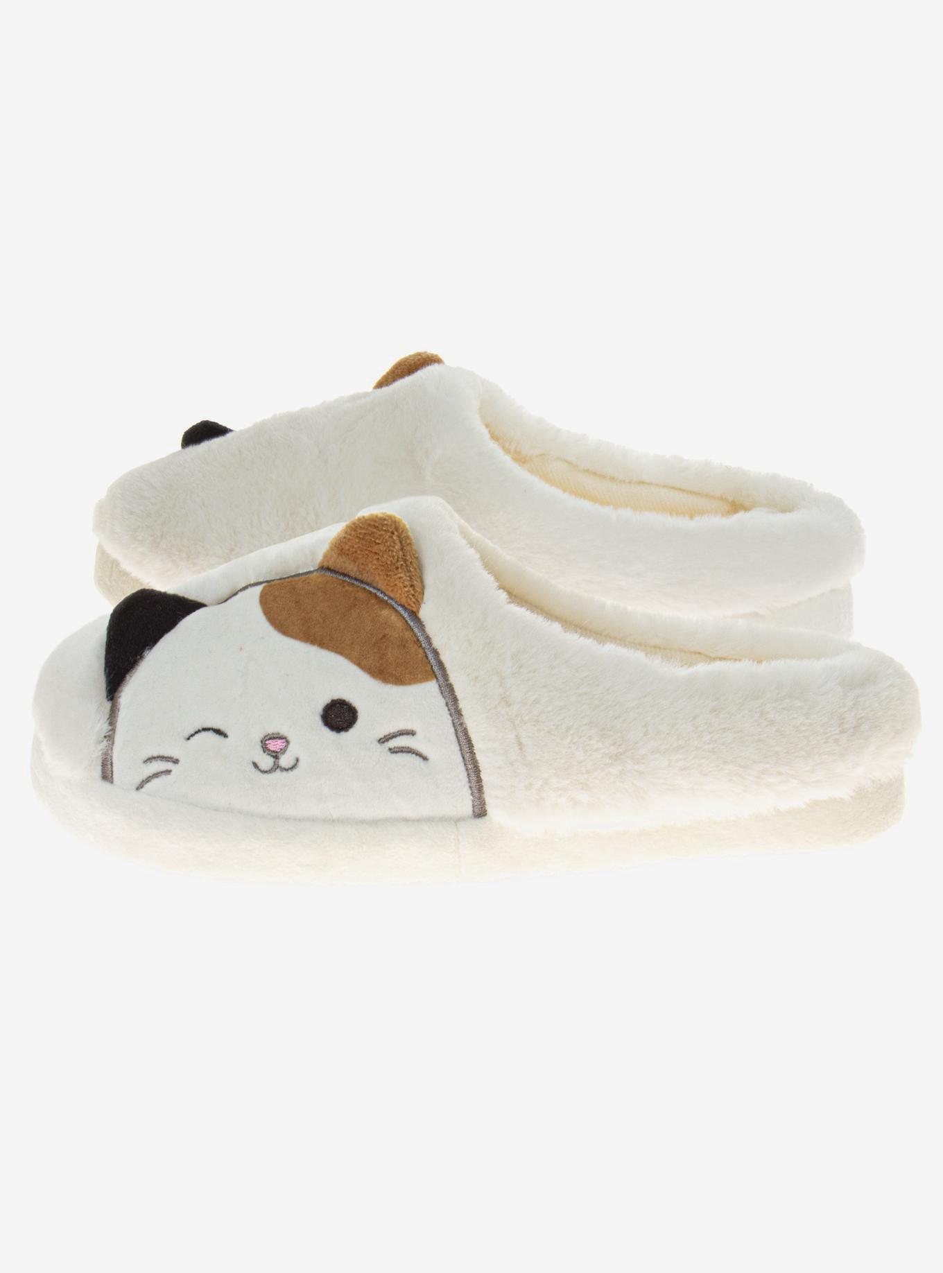 Squishmallows Cameron The Cat Plushy Little Kids & Big Slippers