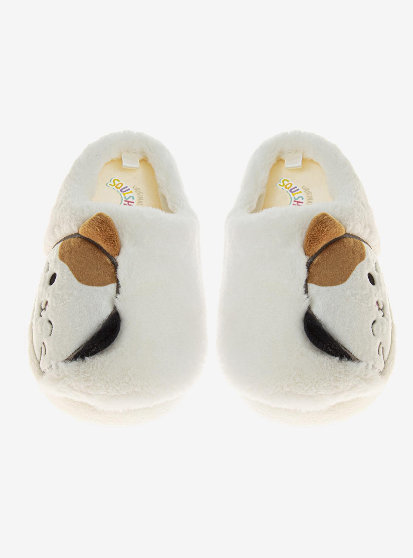 Squishmallows Cameron The Cat Plushy Little Kids & Big Kids Slippers, BEIGE, alternate