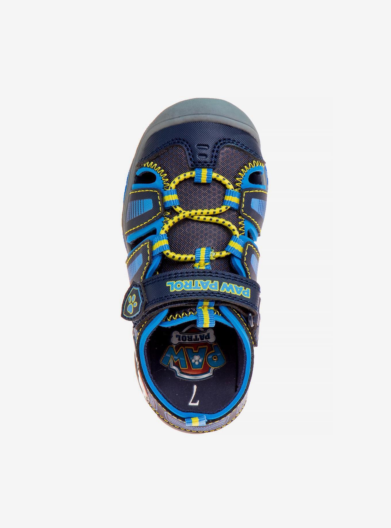 Paw Patrol Hook & Loop Boys Closed Toe Sport Sandals, BLUE, alternate