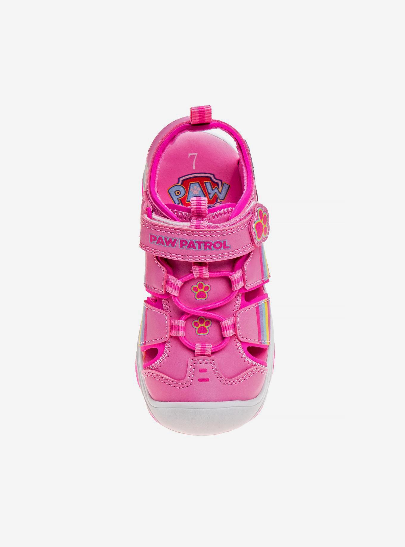 Paw Patrol Hook & Loop Girls Closed Toe Sport Sandals, PINK, alternate
