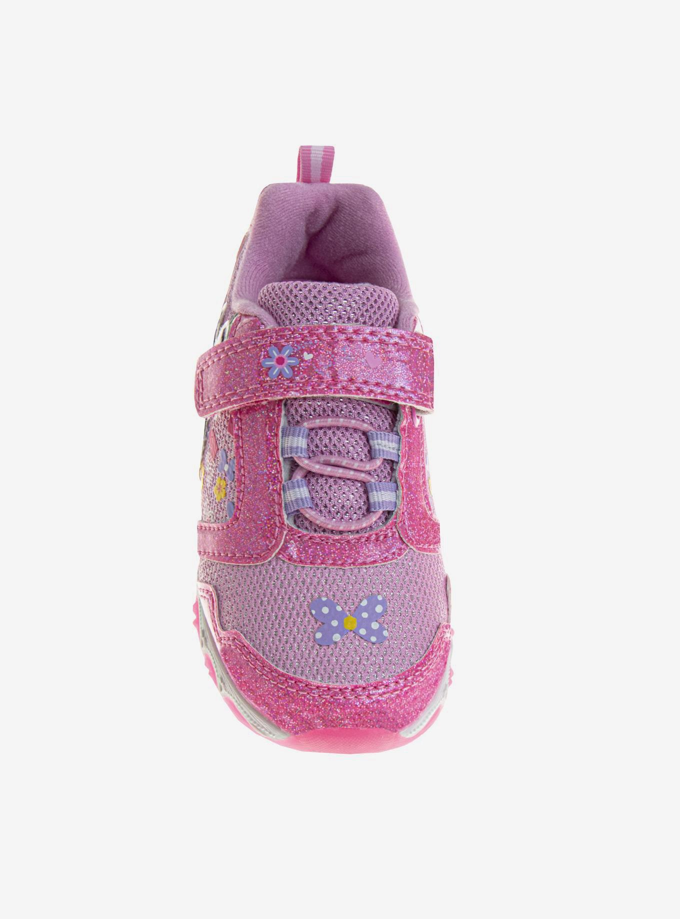 Disney Minnie Mouse Toddler & Girls Light Up Sneakers, PINK, alternate
