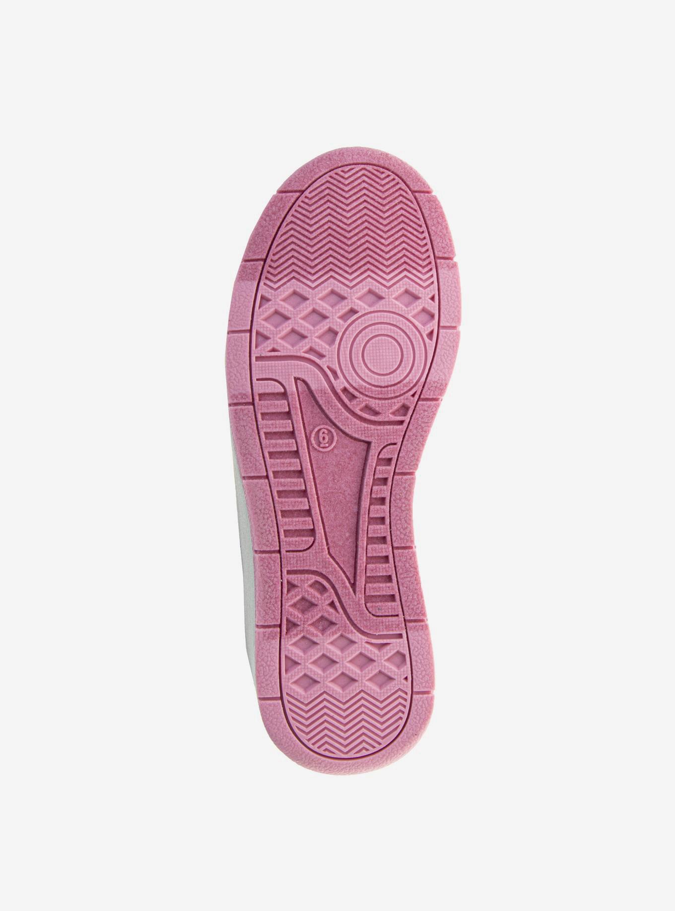 Hello Kitty Women's Lace Up Vintage Sneakers, PINK, alternate