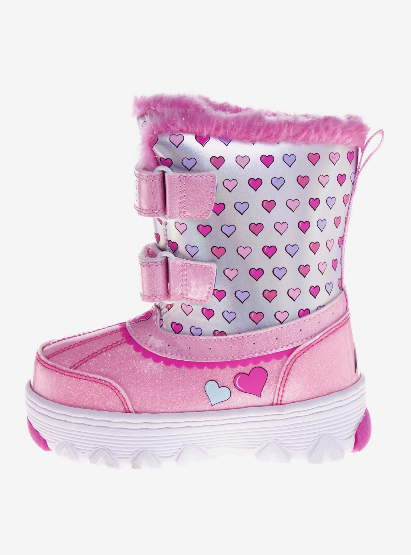 Disney Minnie Mouse Toddler & Girls Snow Boots, PINK, alternate