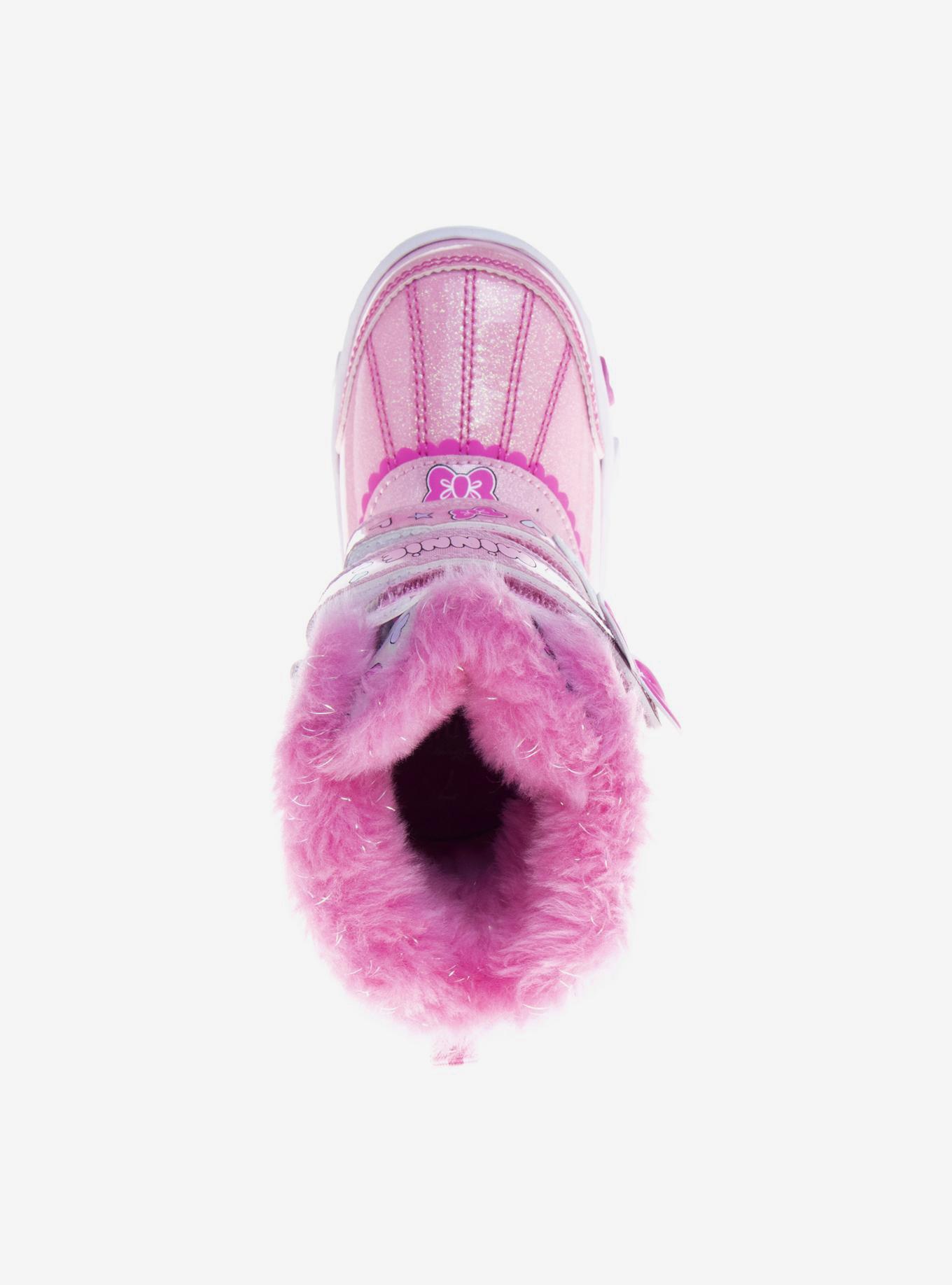 Disney Minnie Mouse Toddler & Girls Snow Boots, PINK, alternate
