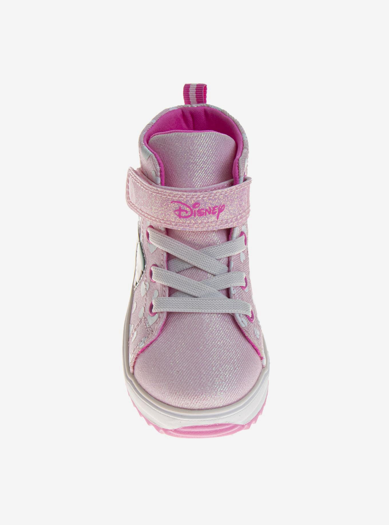 Disney Minnie Mouse High Top Toddler & Youth Platform Sneakers, PINK, alternate