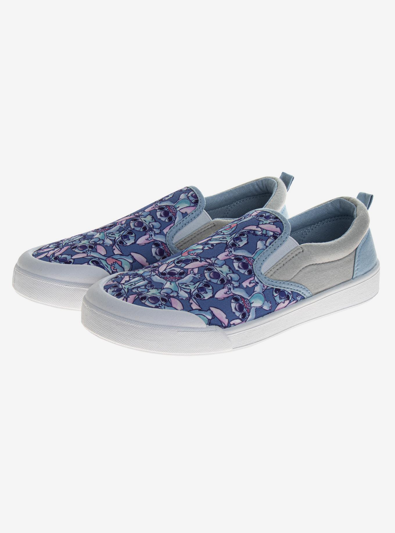 Disney Lilo & Stitch Women's Slip On Canvas Sneakers